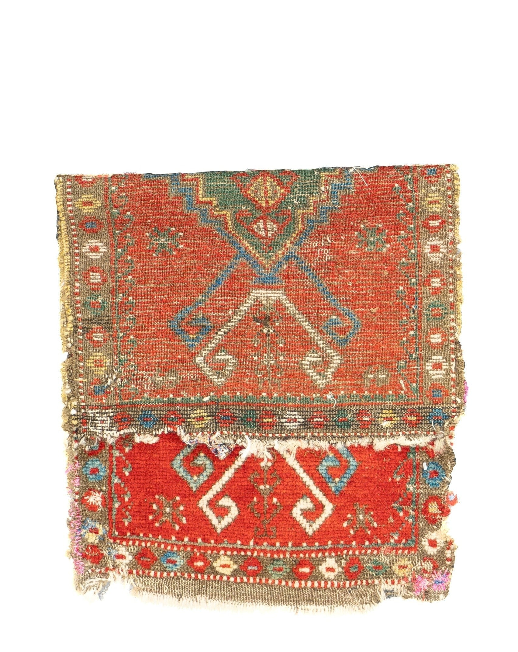 Fine Antique Turkish Konya (one of three) Rug 1'6'' x 2'11''