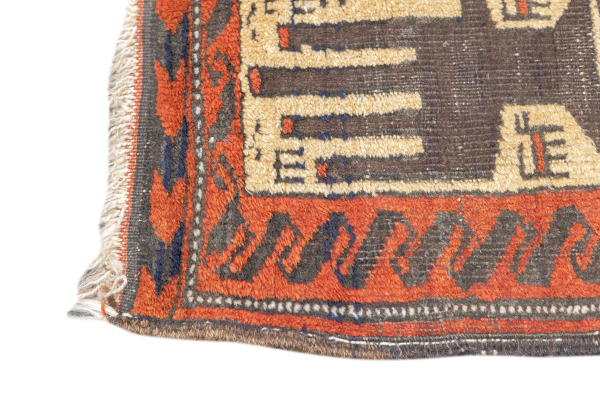 Antique Baluch Rug 2'3'' x 2'11''