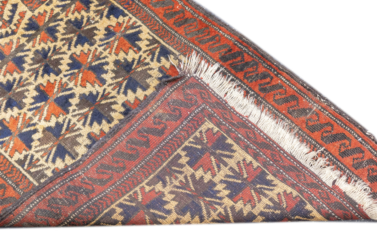 Antique Baluch Rug 2'3'' x 2'11''