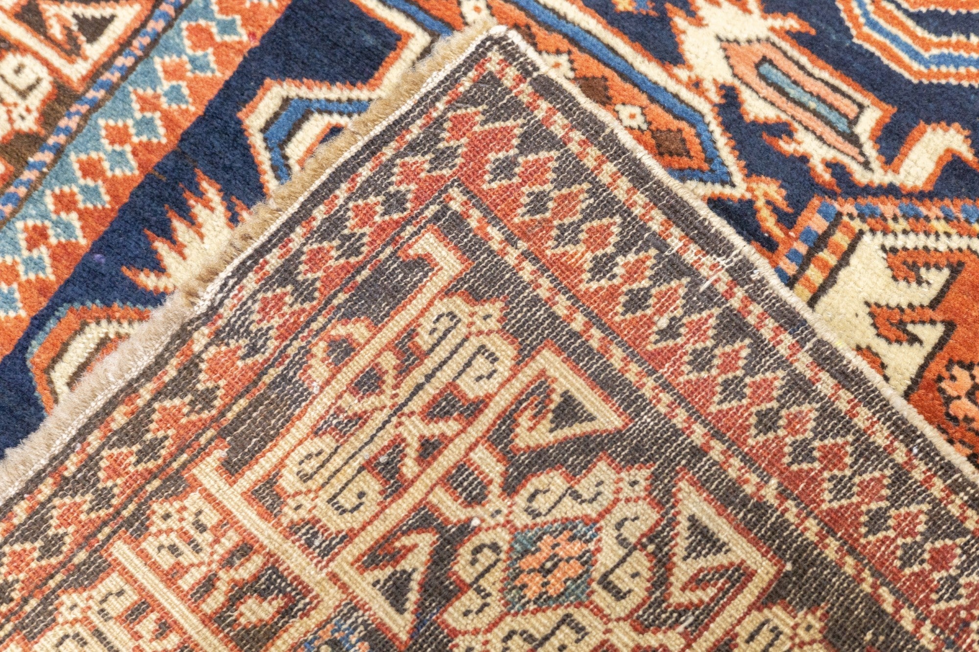 Antique Caucasian Perpedil Rug 2'11'' x 4'3''