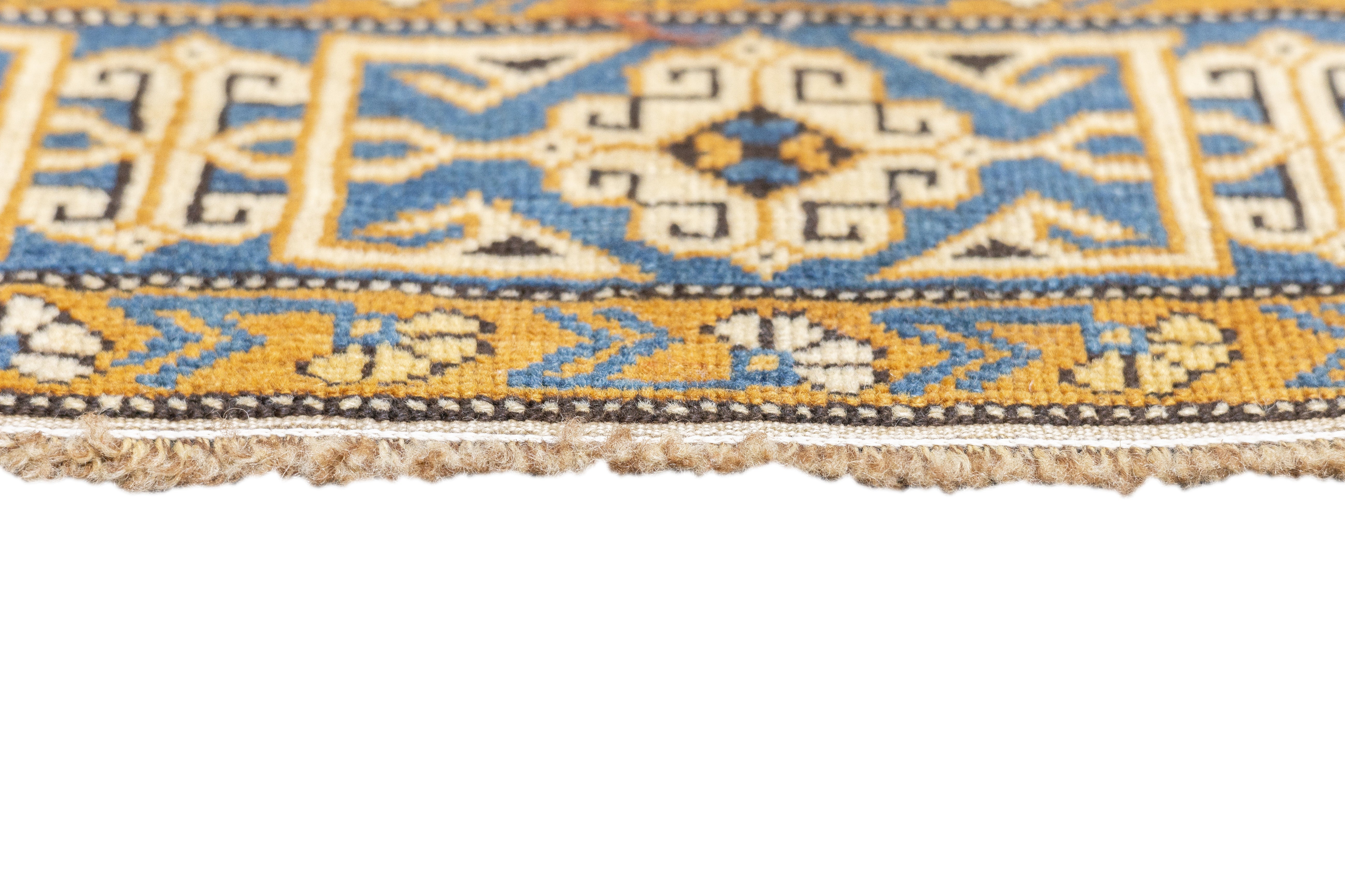 Antique Caucasian Perpedil Rug 3'3'' x 4'11''