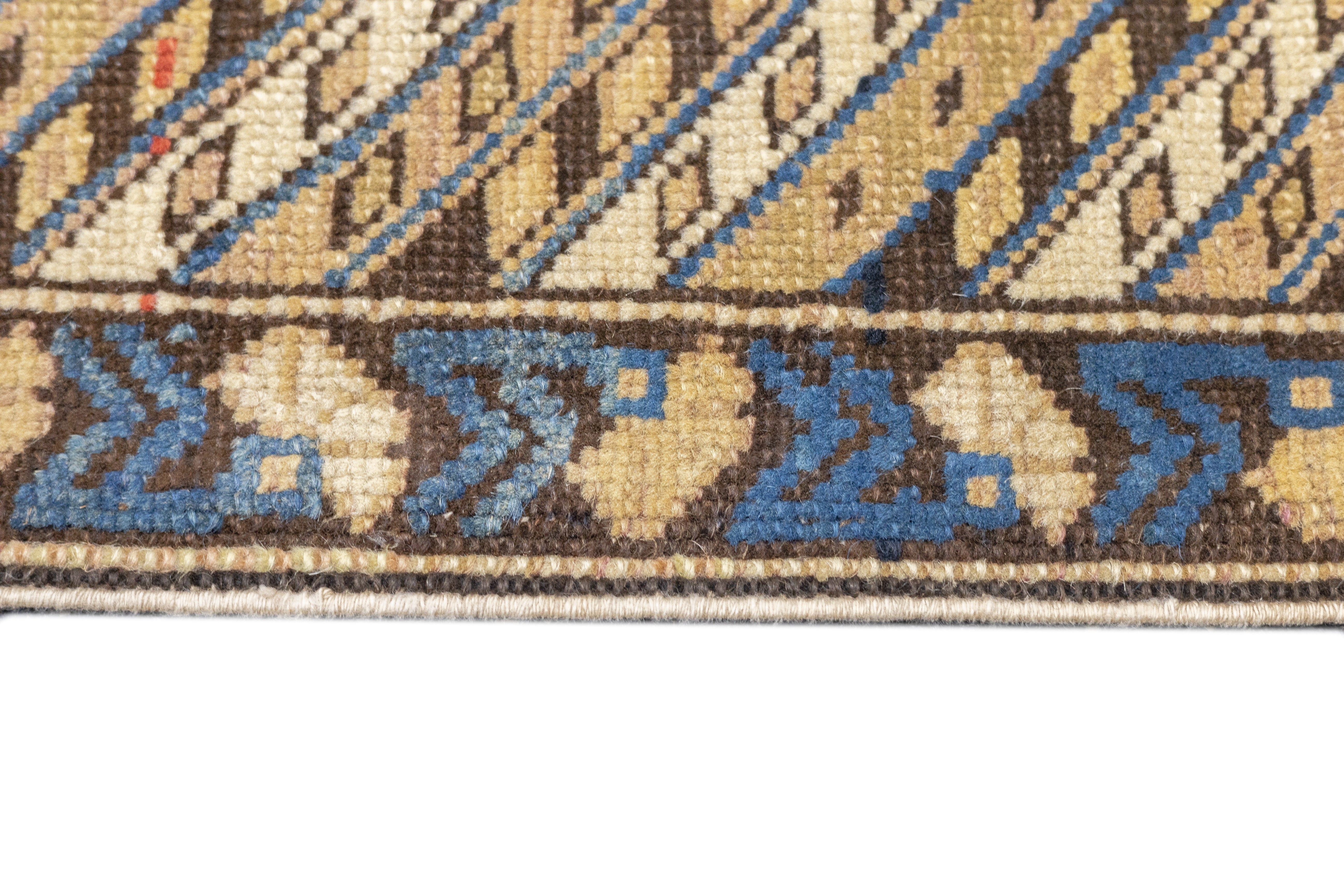 Antique Caucasian Kuba Rug 3'10'' x 5'0"