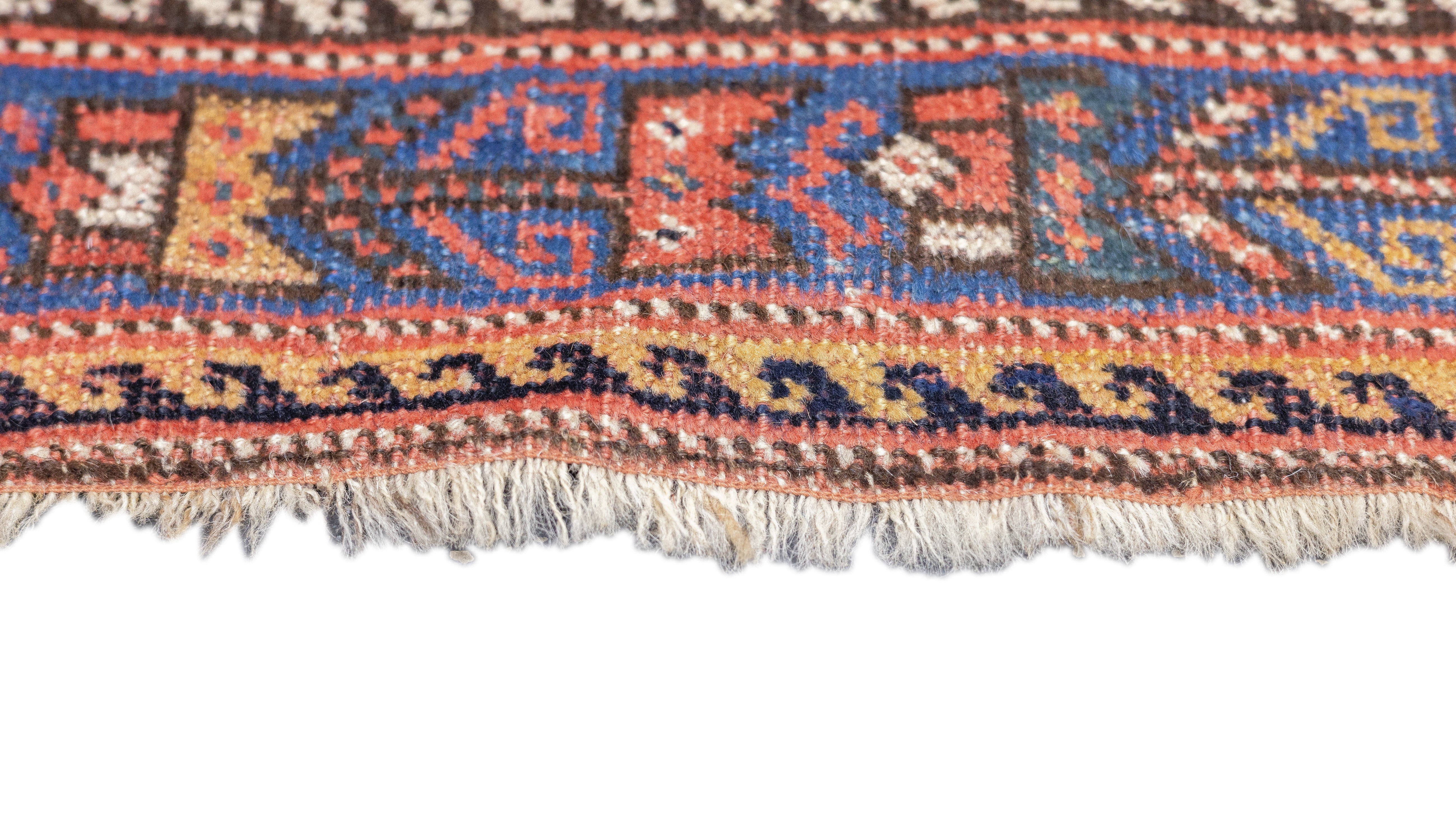 Antique Khamseh Rug 4'10'' x 5'11''