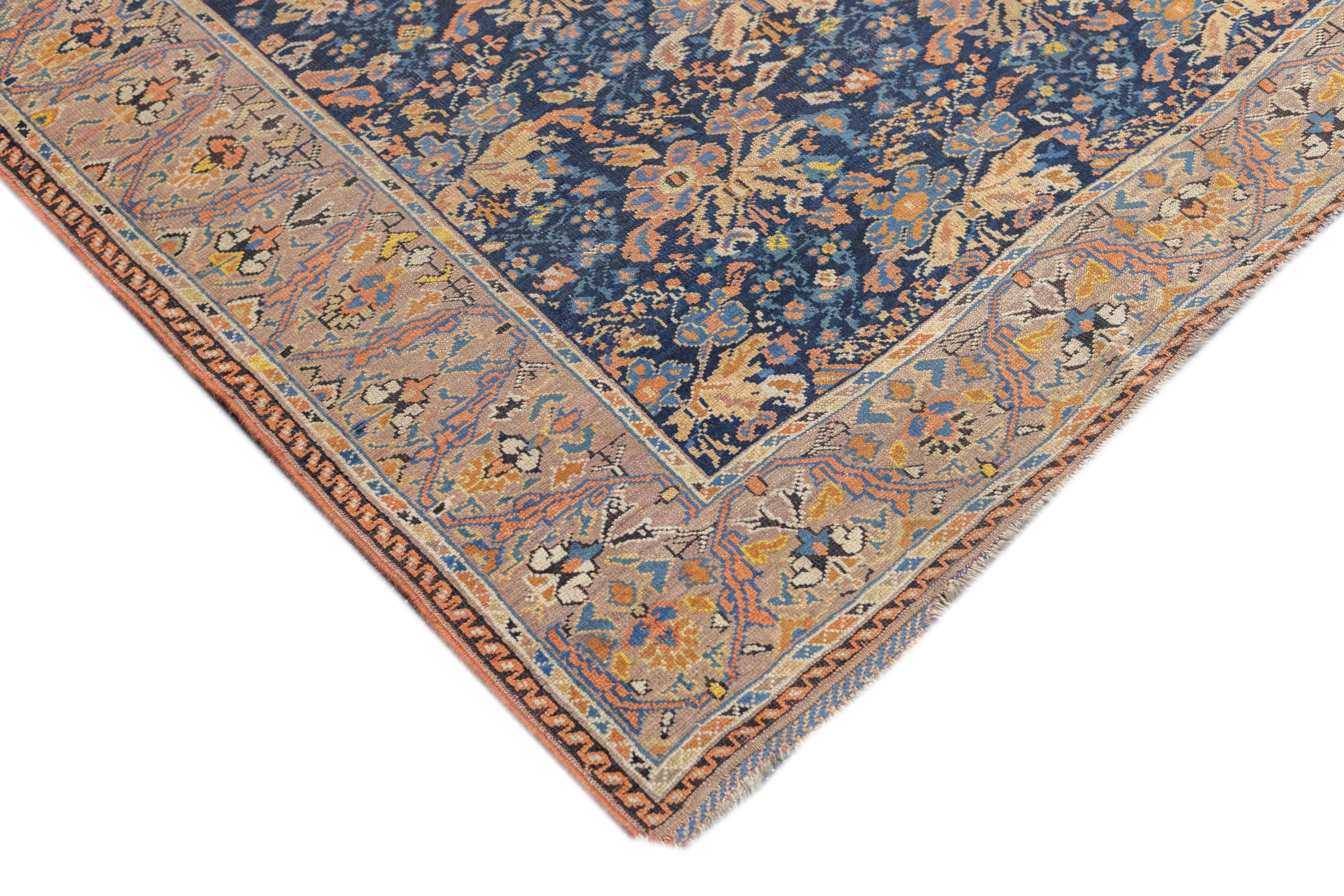 Antique Afshar Rug 4' x 5'8''