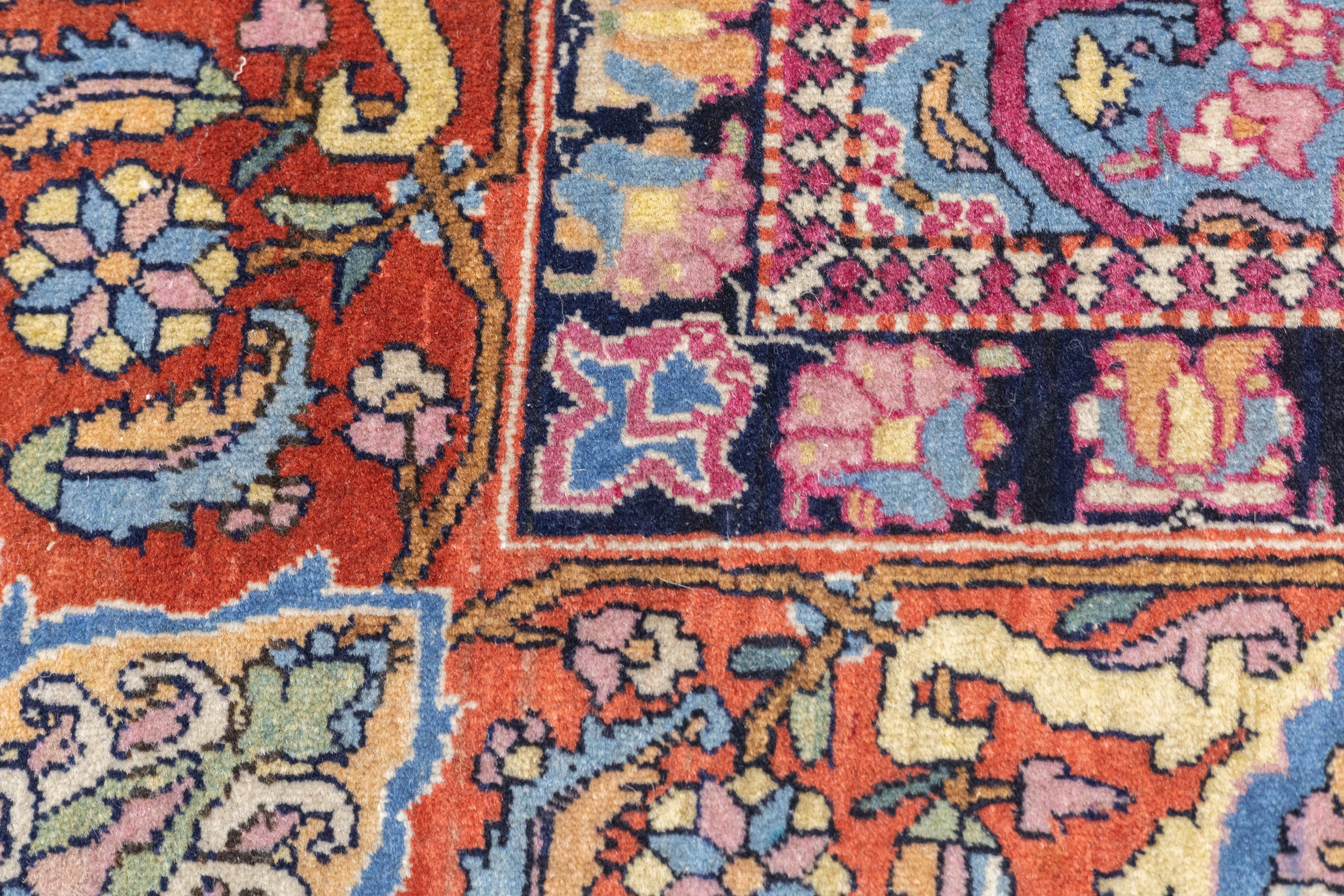 Antique Tehran Rug 4'4'' x 6'9''