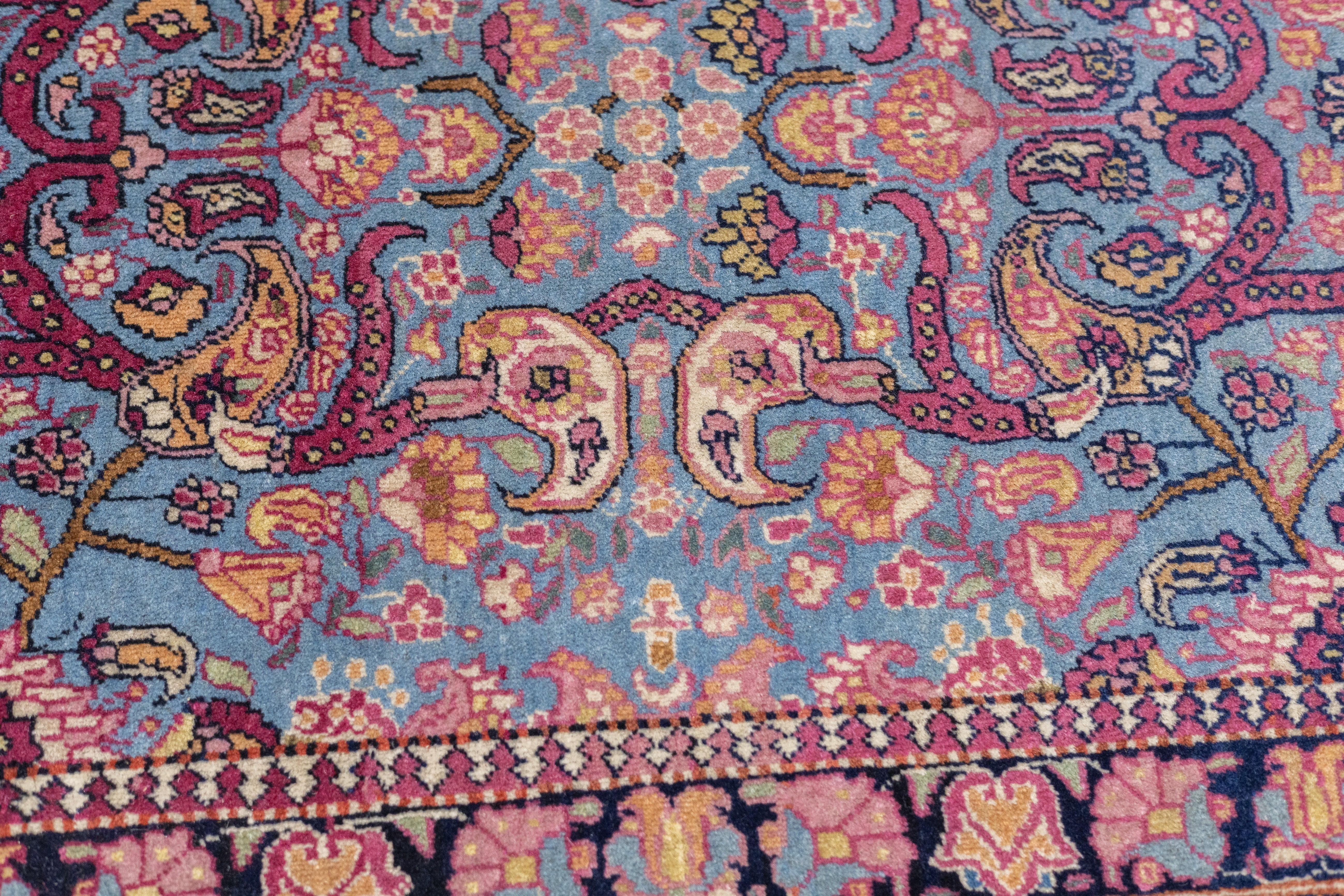 Antique Tehran Rug 4'4'' x 6'9''