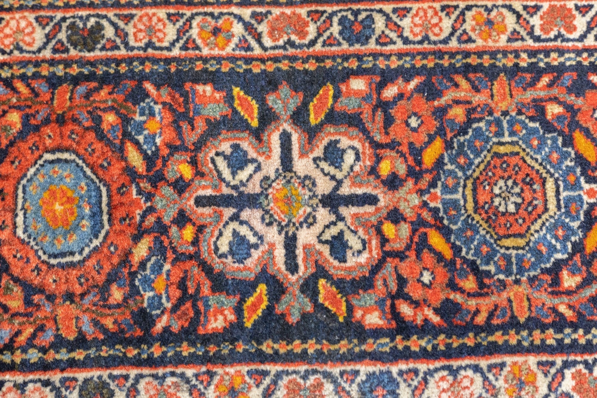 Antique Farahan Sarouk Rug 3'5'' x 4'10''
