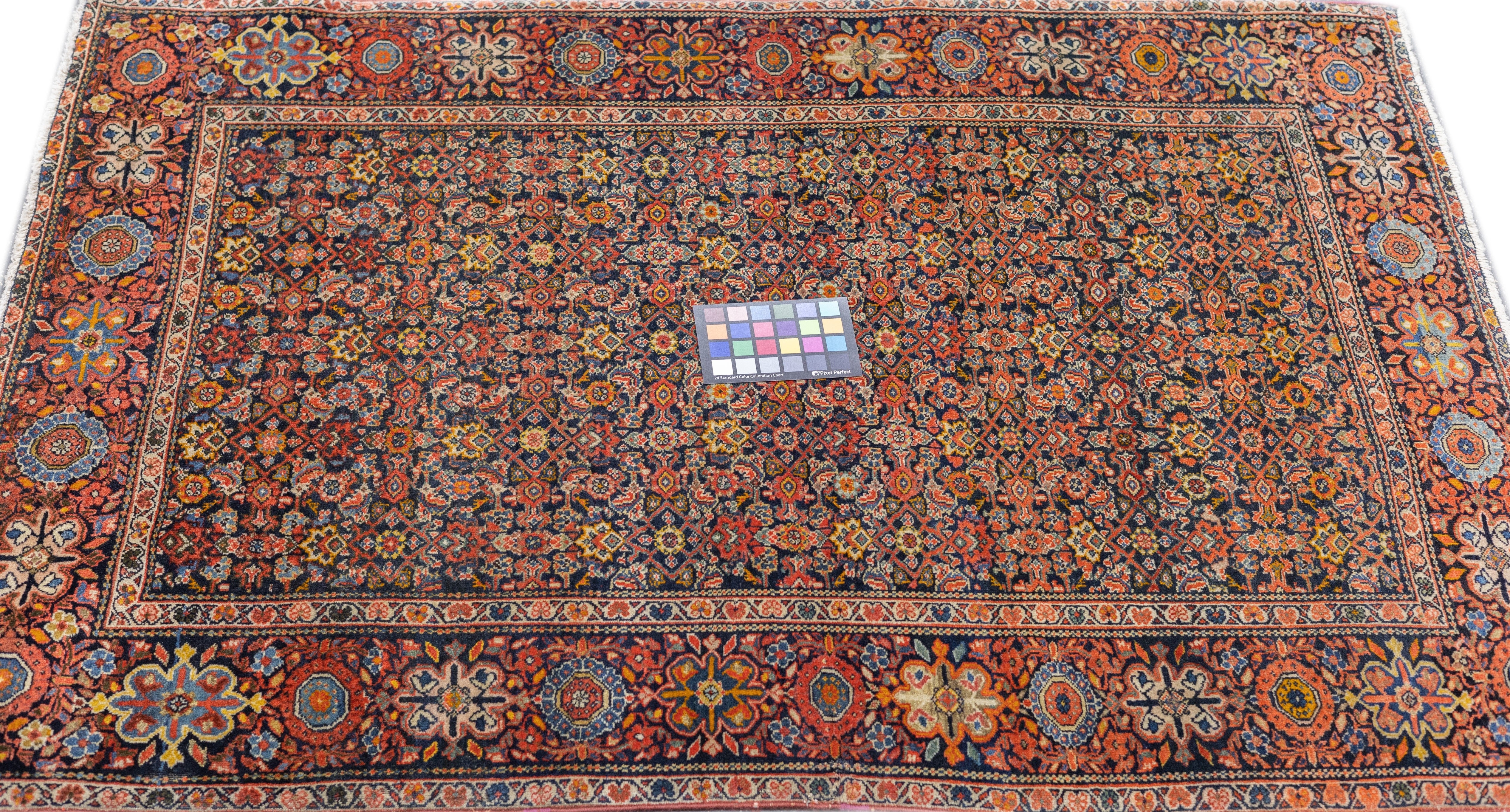 Antique Farahan Sarouk Rug 3'5'' x 4'10''