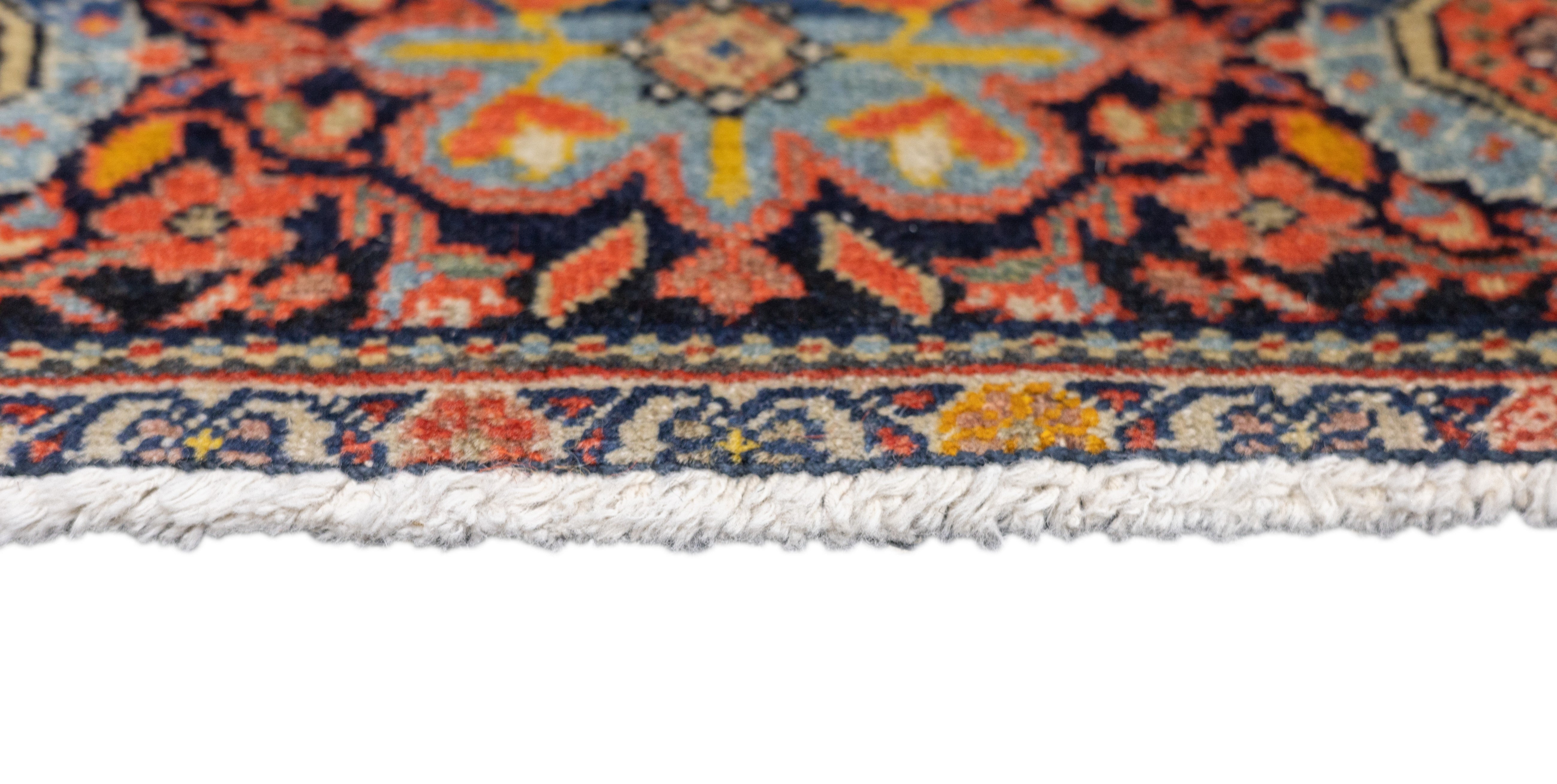 Antique Farahan Sarouk Rug 3'5'' x 4'10''