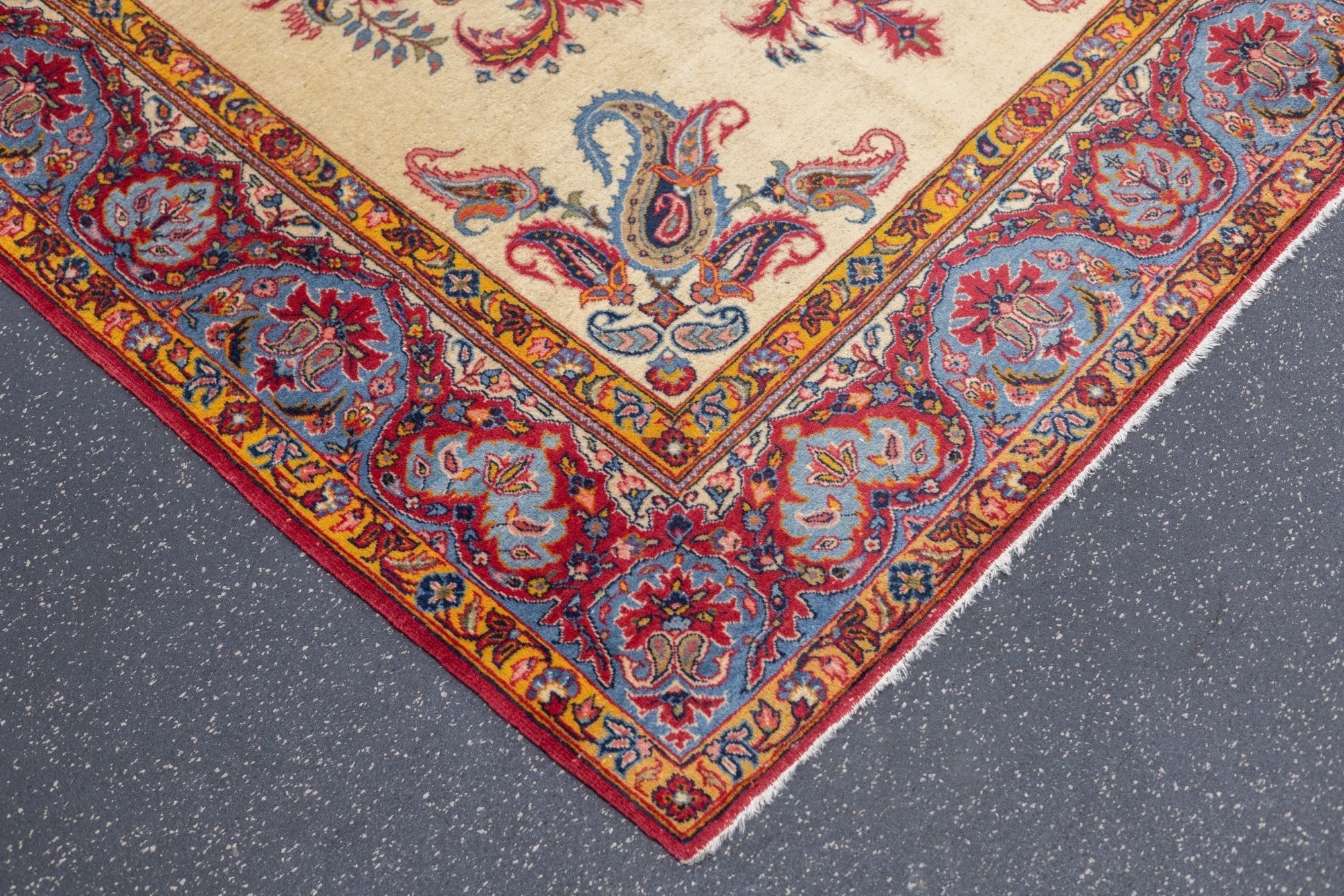Antique Qum Rug 4'5'' x 7'1''