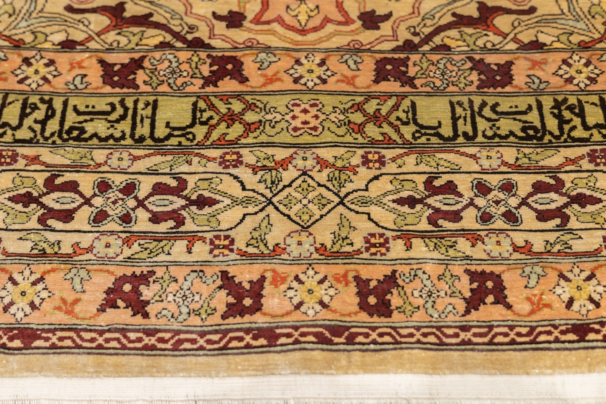 Antique Silk Hereke Rug 2'8'' x 3'8''