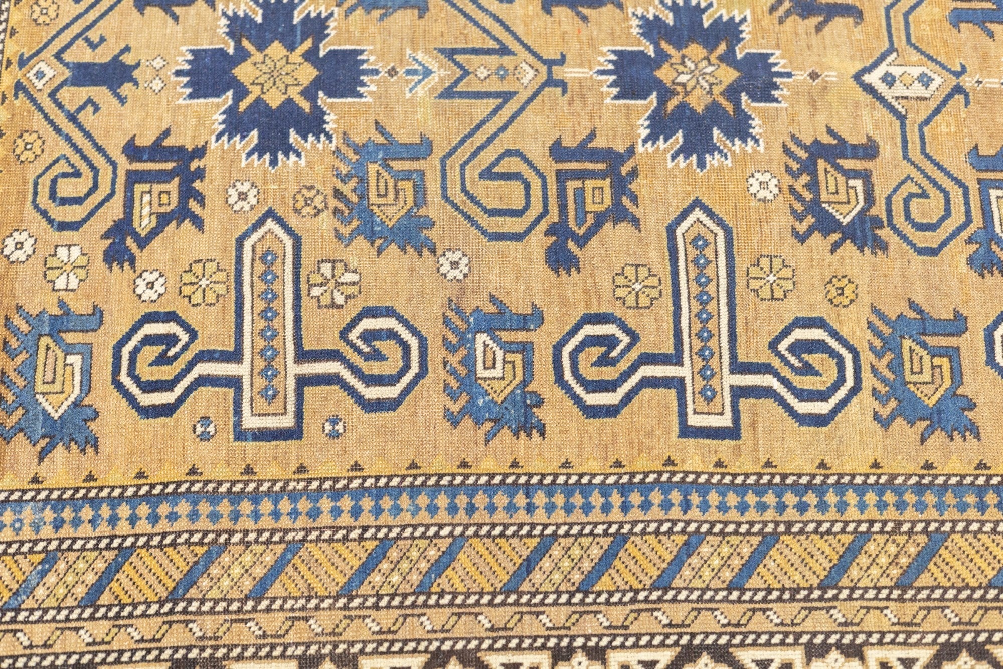 Antique Caucasian Perpedil Rug 3'11'' x 6'5''
