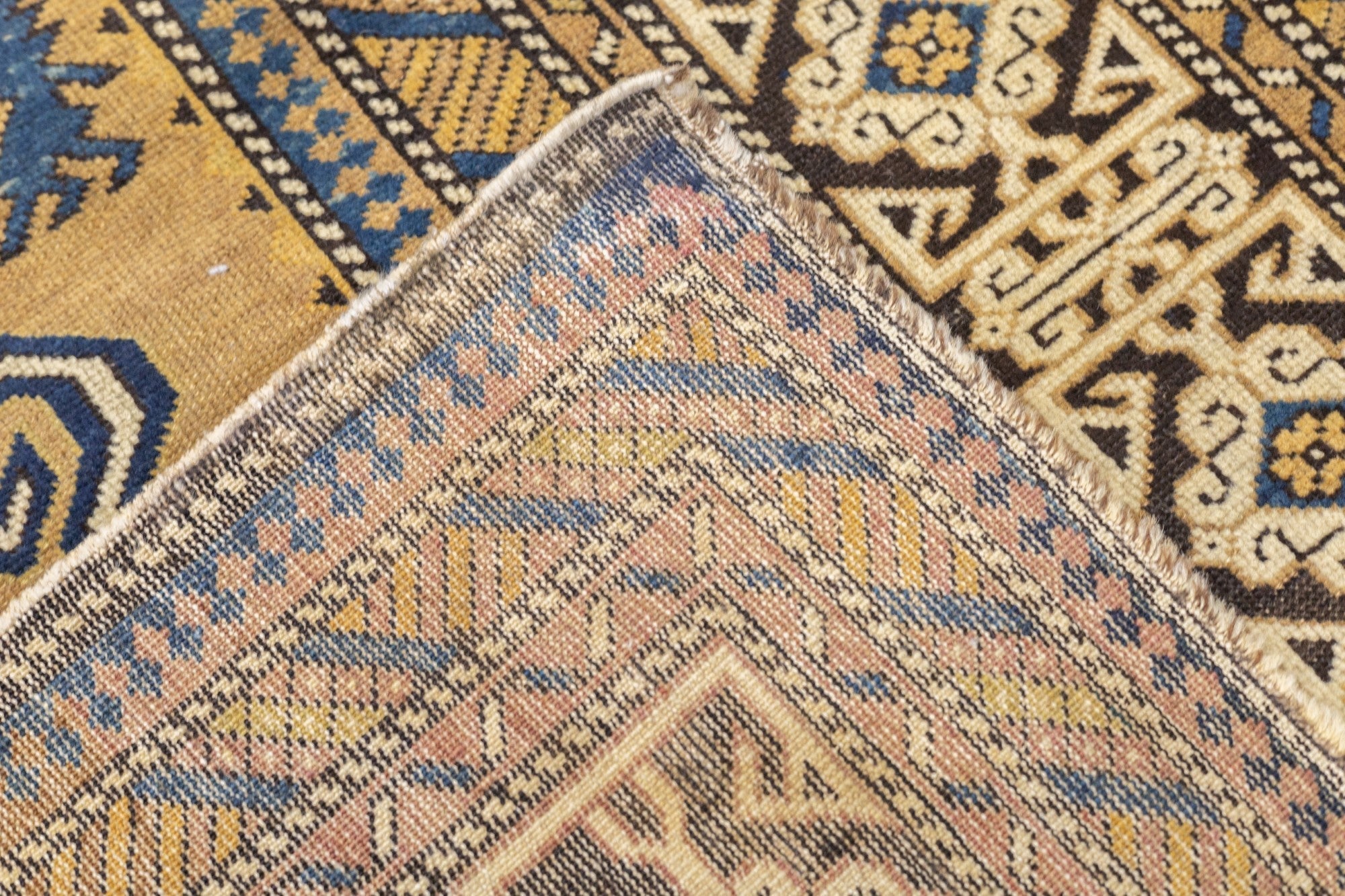 Antique Caucasian Perpedil Rug 3'11'' x 6'5''
