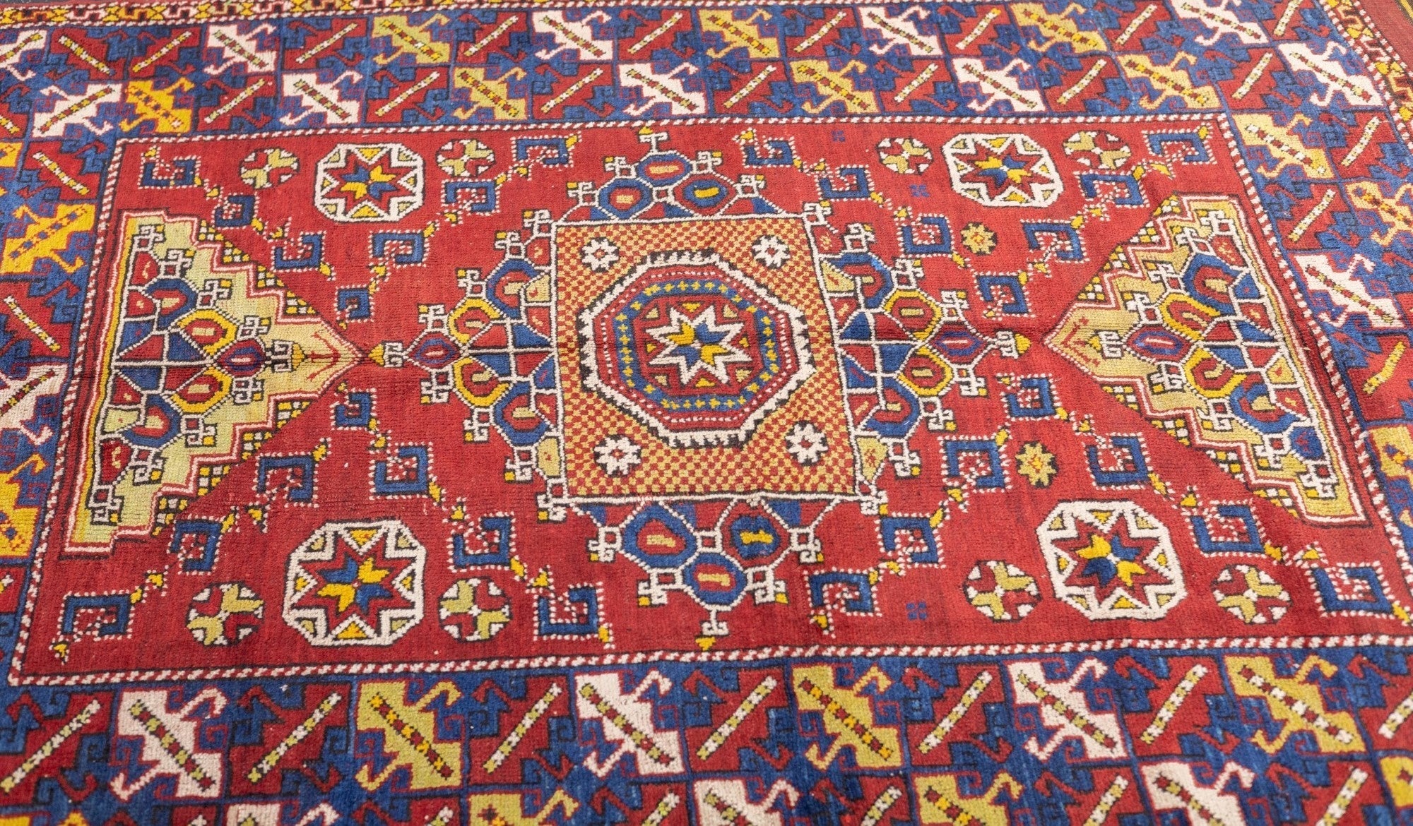 Antique Caucasian Yourk Rug 5'5'' x 7'0"