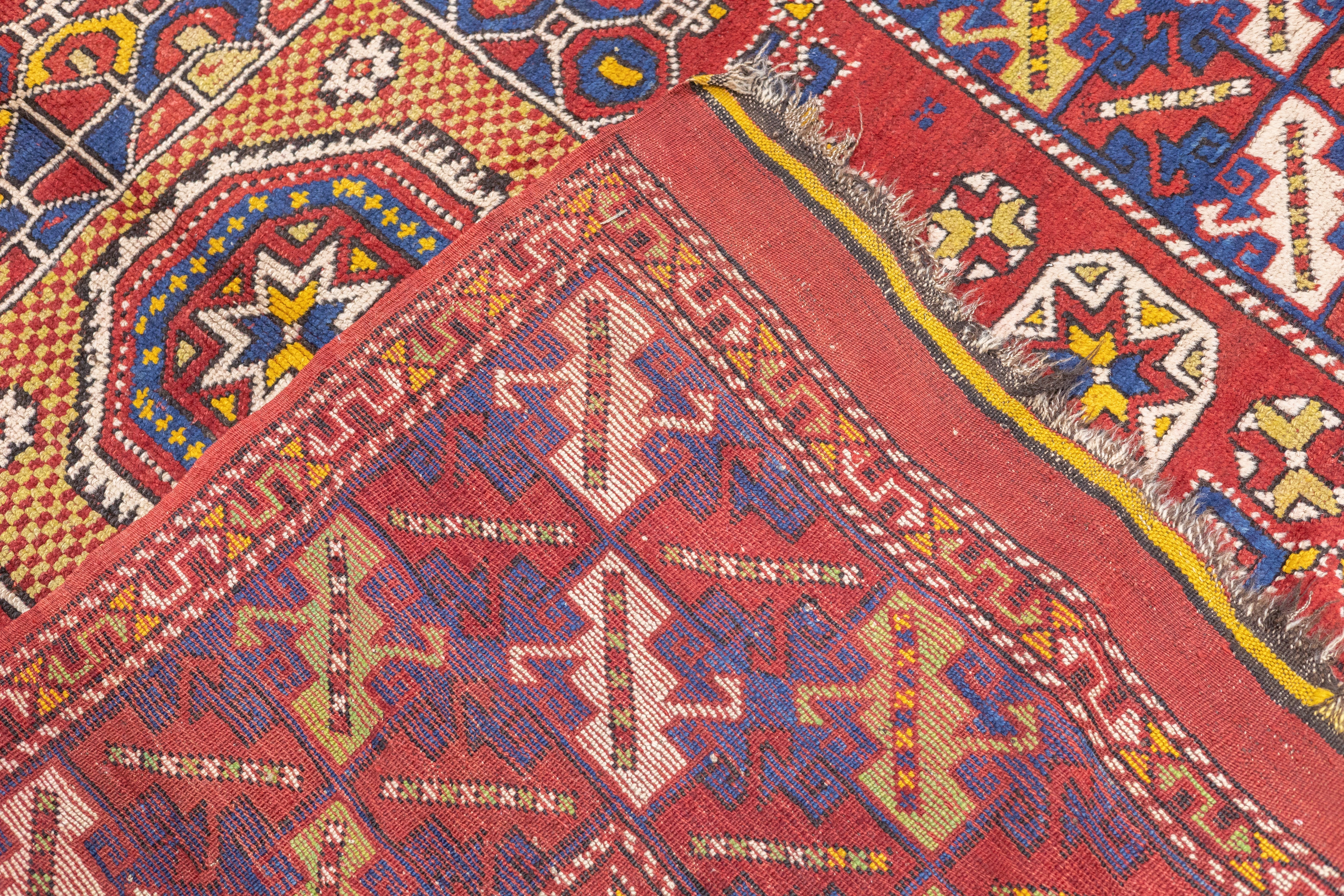 Antique Caucasian Yourk Rug 5'5'' x 7'0"