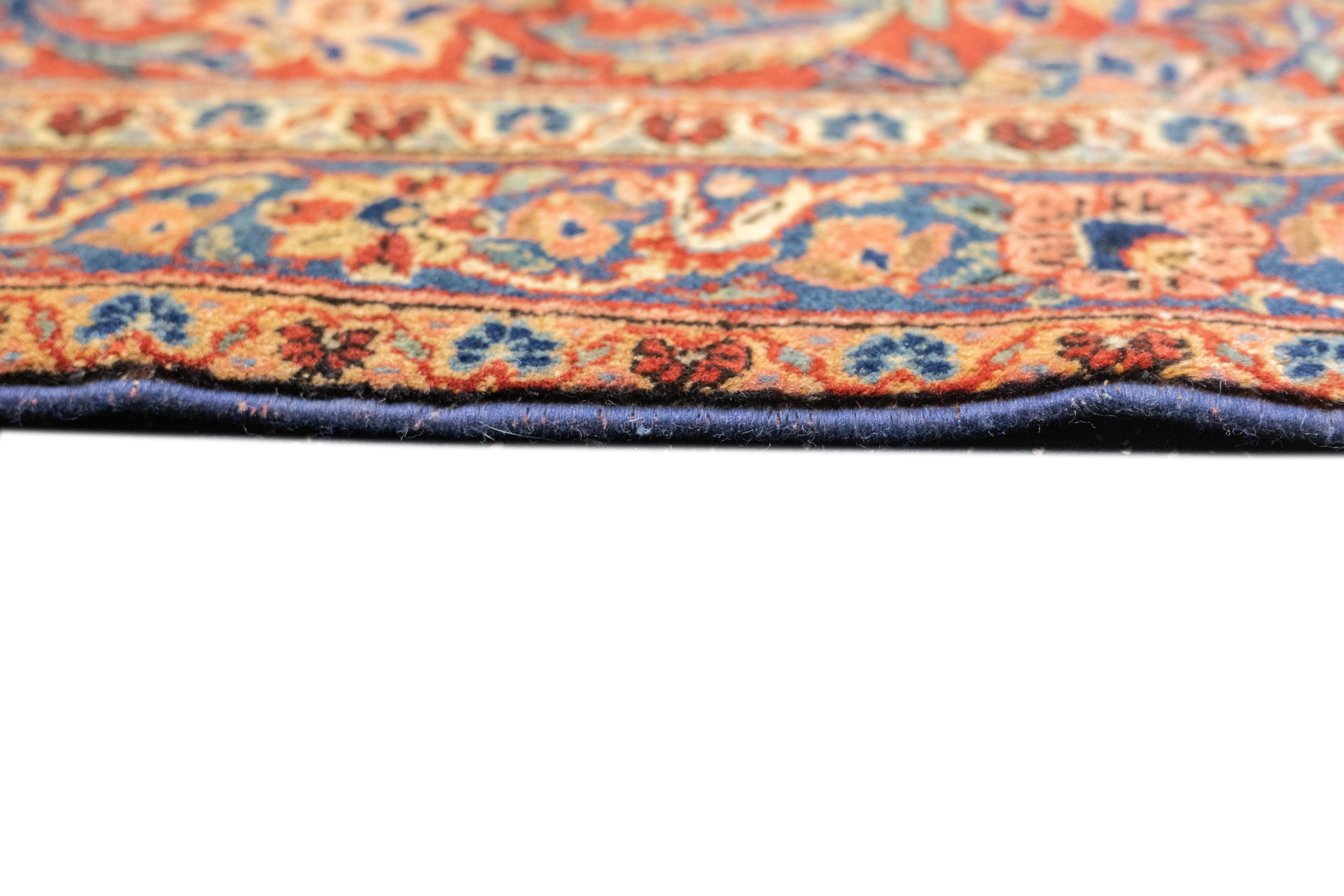 Antique Kashan Rug 8'8'' x 11'4''