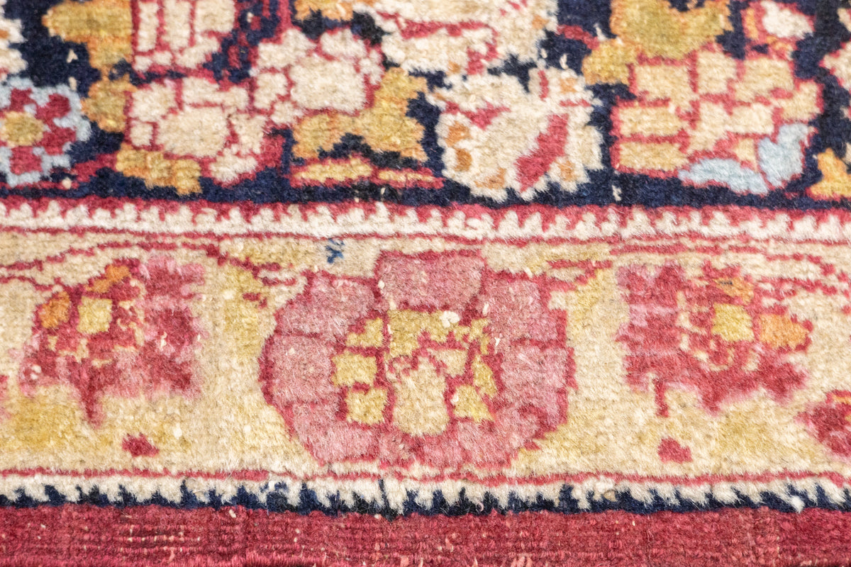 Antique Lavar Kerman Rug 8'9'' x 11'9''