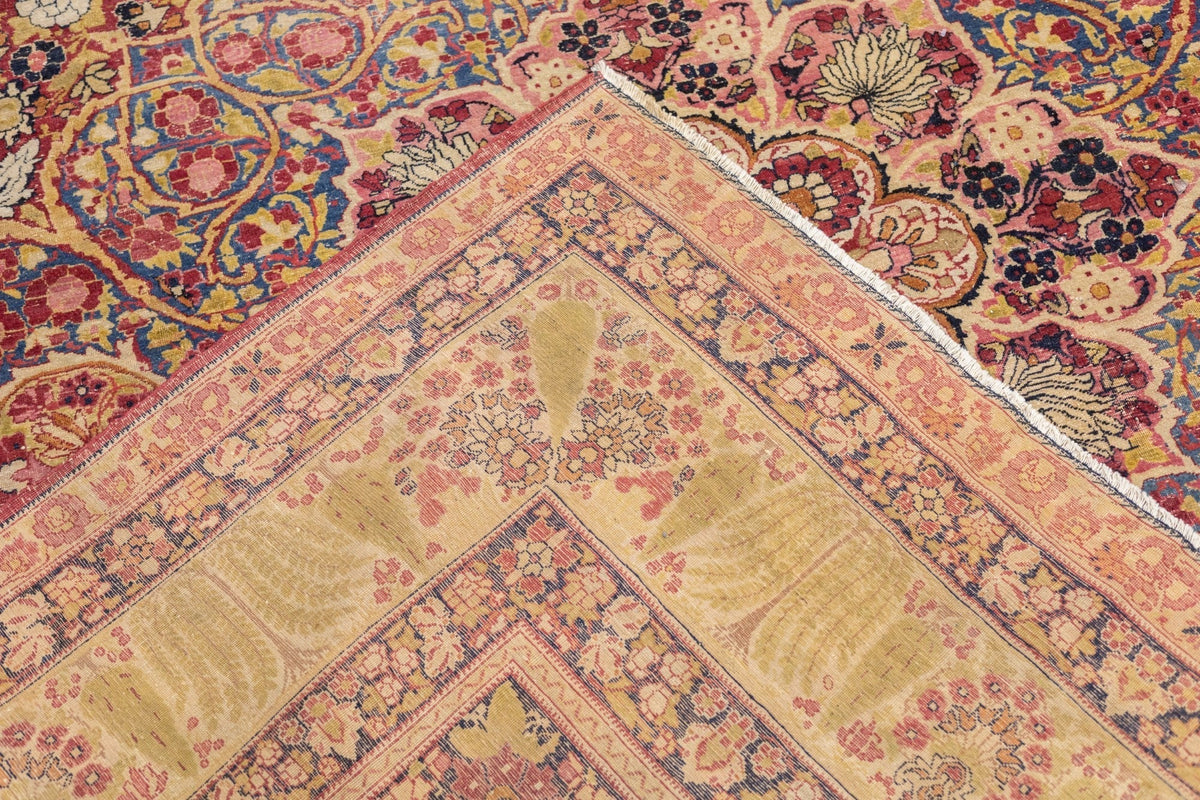 Antique Lavar Kerman Rug 8'9'' x 11'9''
