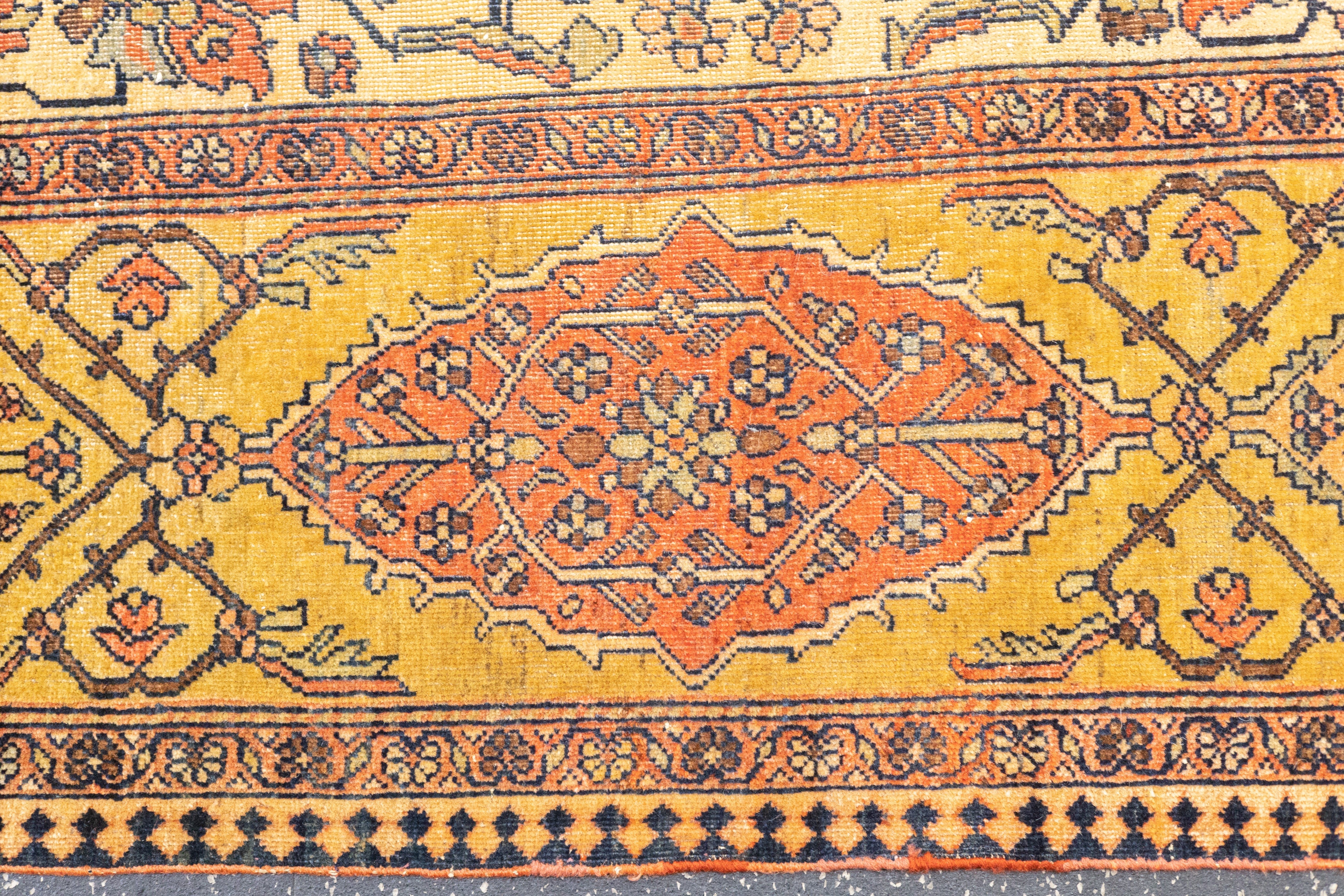 Antique Farahan Sarouk Rug 8'7'' x 10'5''