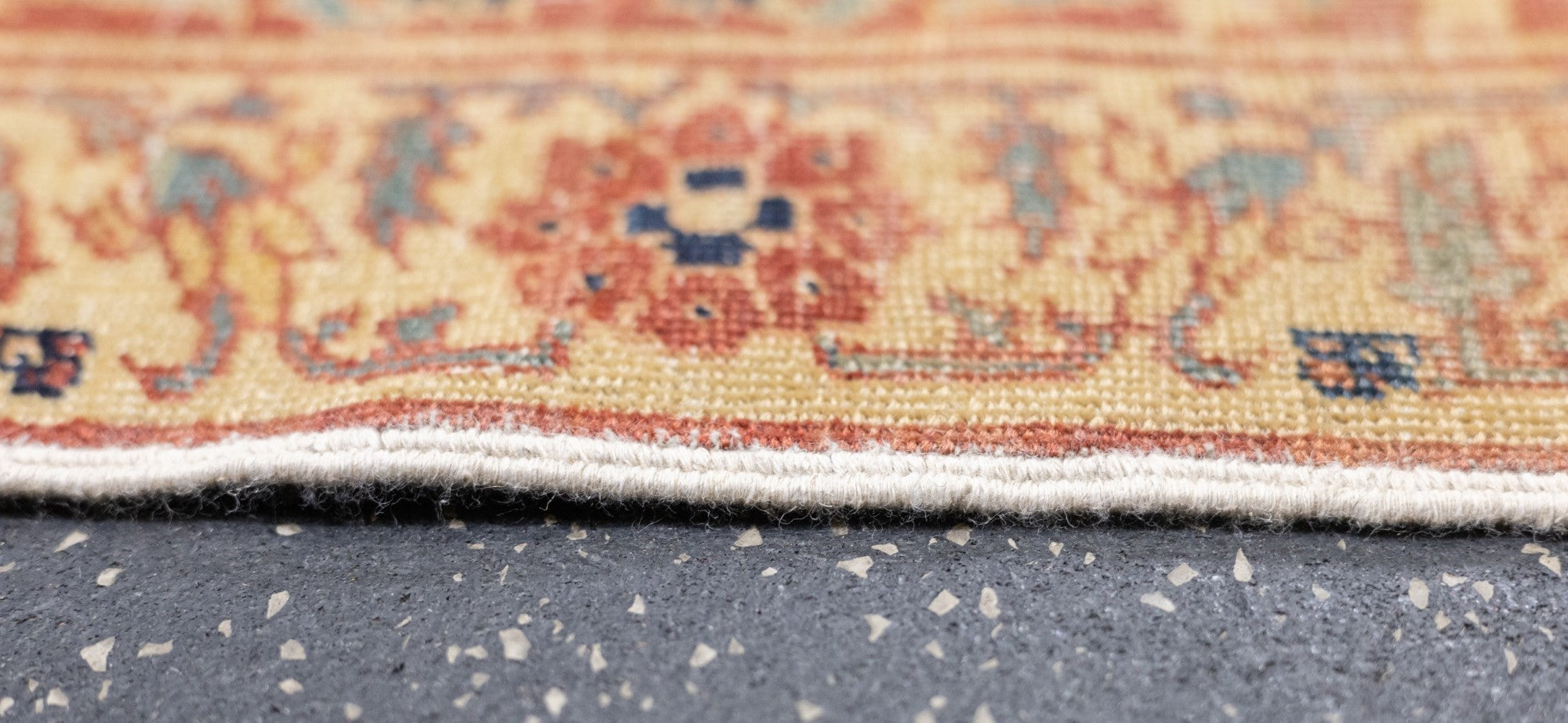 Antique Lavar Kerman Rug 7'0" x 7'8''