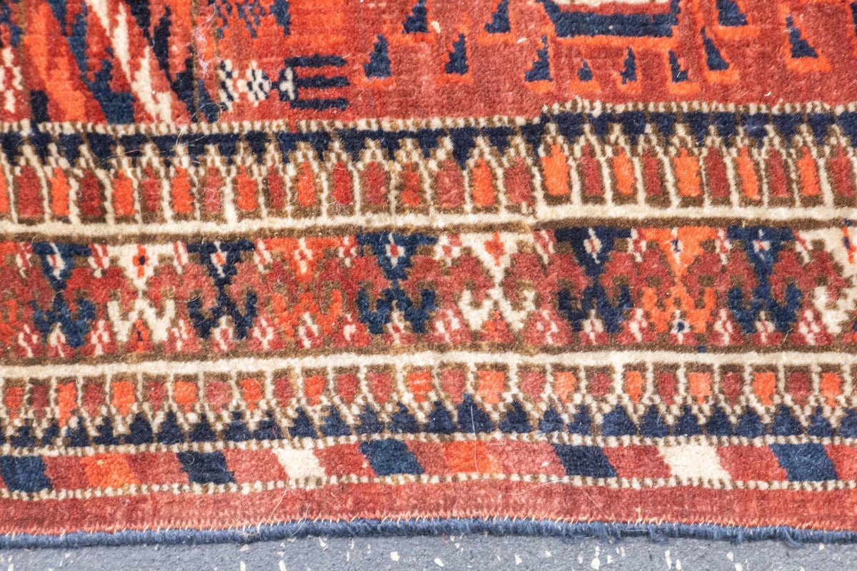 Fine Antique Turkmen / Yamud Main Carpet 6'10'' x 9'4''