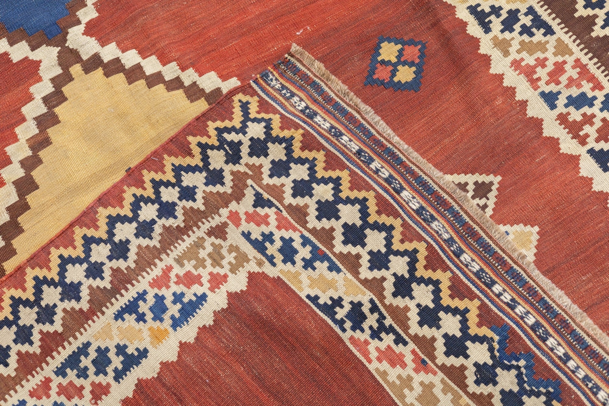 Antique Qashqai Rug 5'3'' x 7'10''