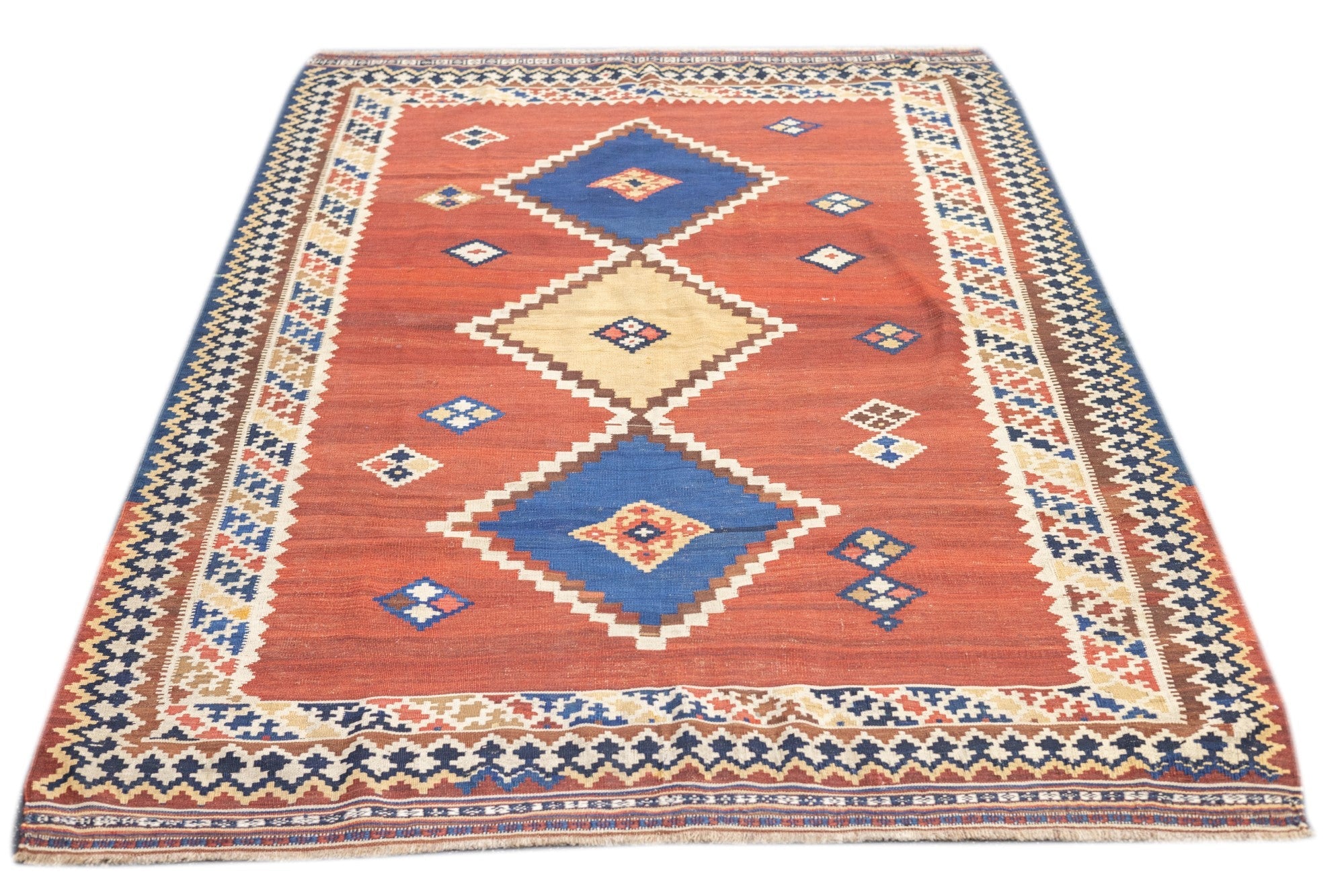 Antique Qashqai Rug 5'3'' x 7'10''