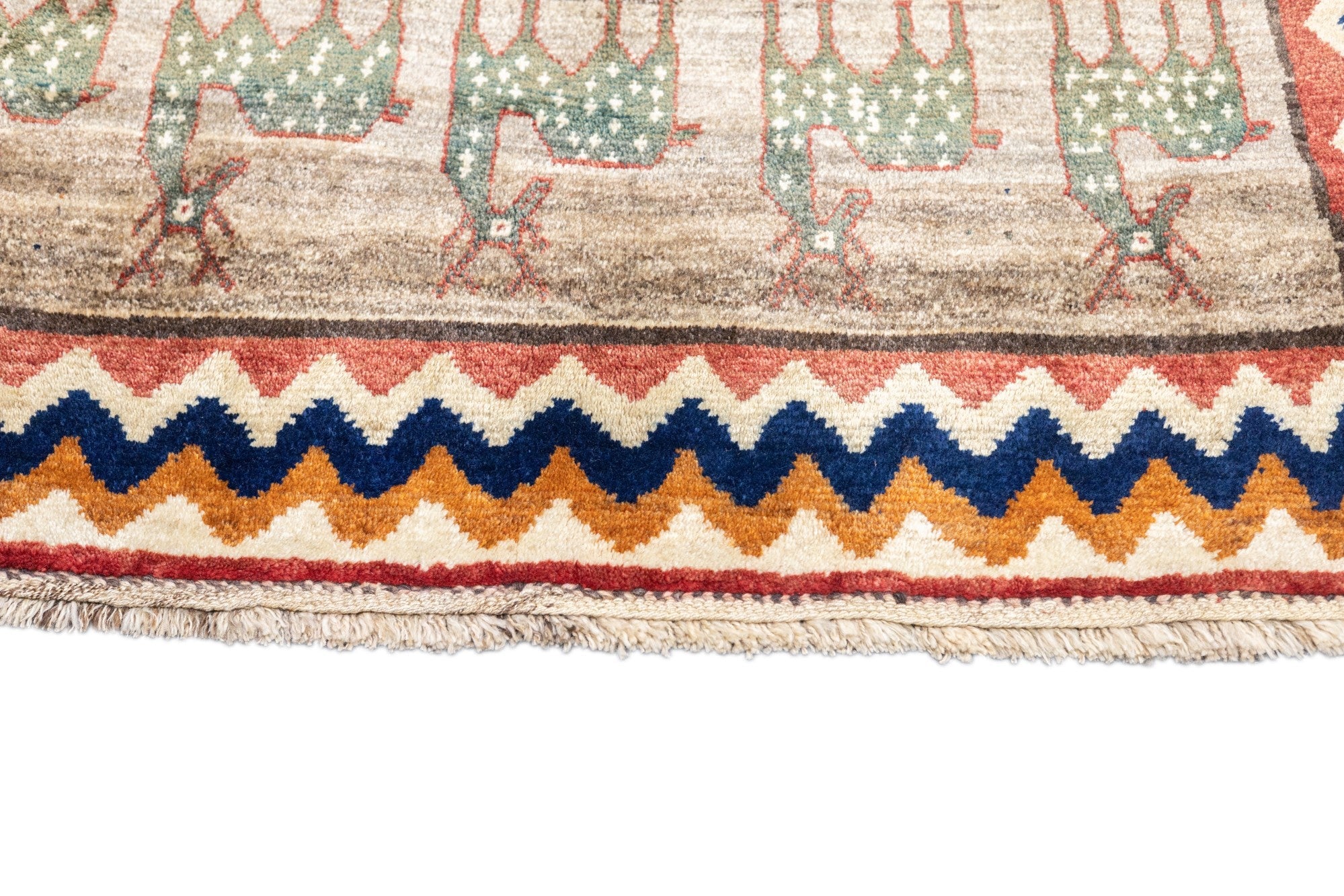Vintage Gabbeh Rug 4'8'' x 6'5''