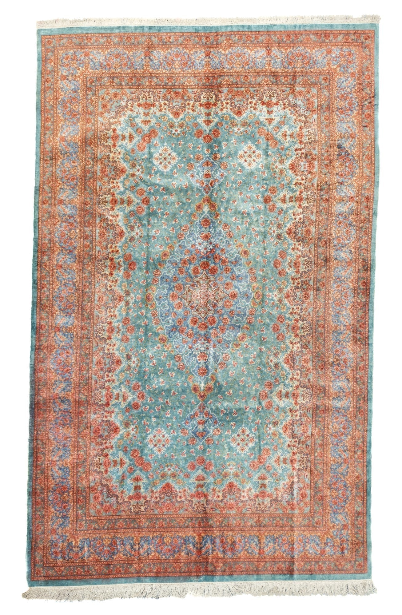 Vintage Qum Rug 6'3'' x 10'2''
