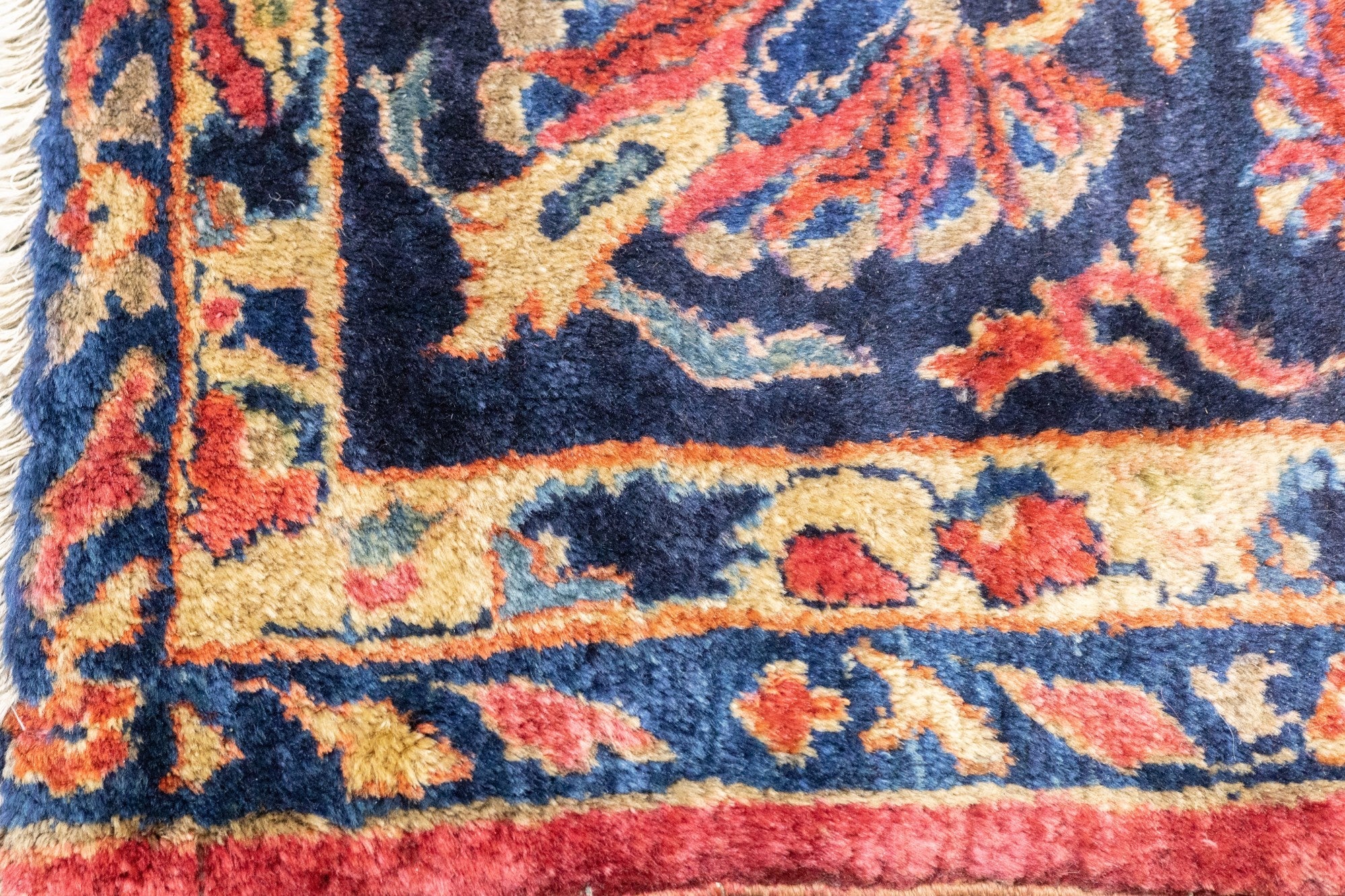 Antique Farahan Sarouk Rug 9'2'' x 11'3''