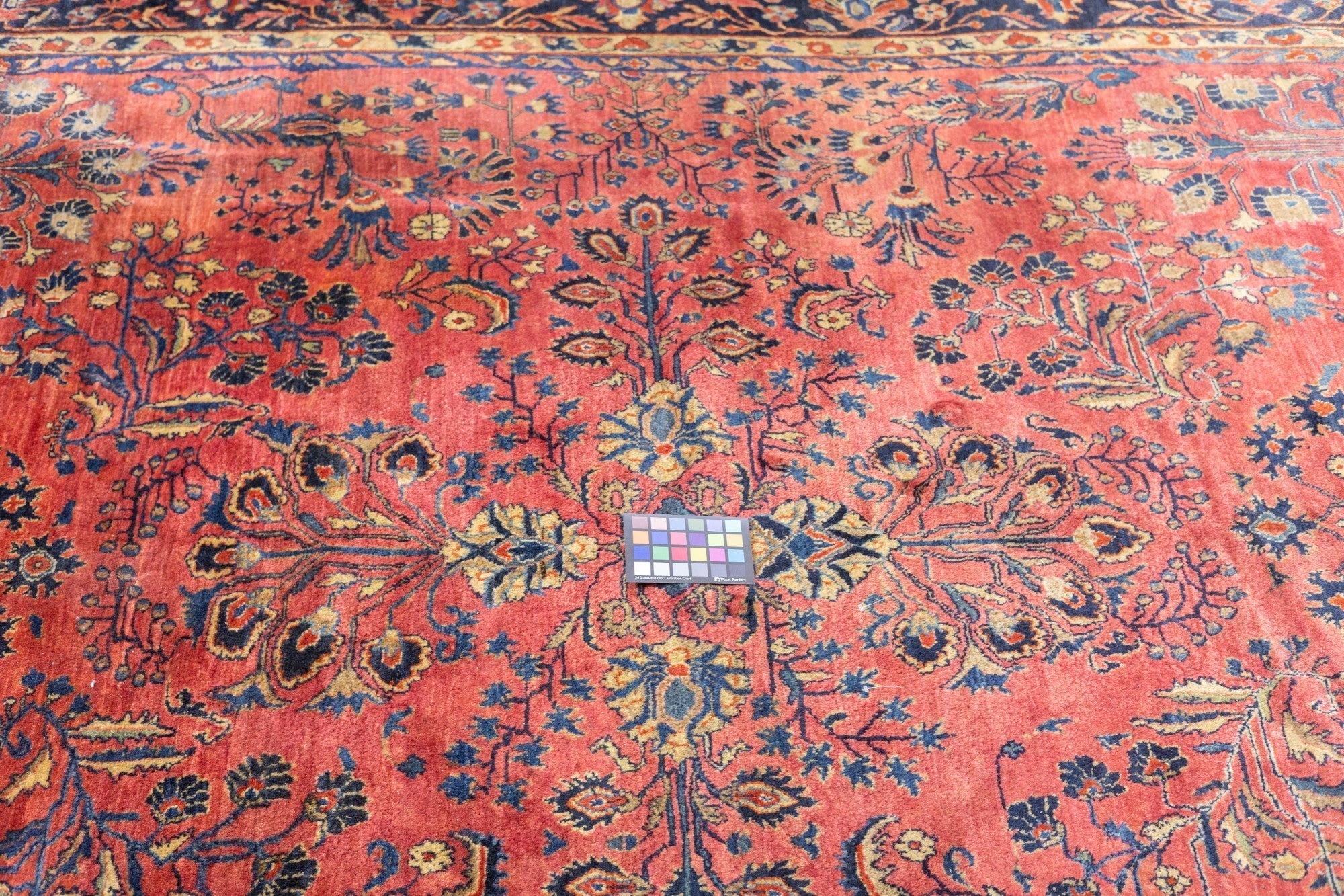 Antique Farahan Sarouk Rug 9'2'' x 11'3''