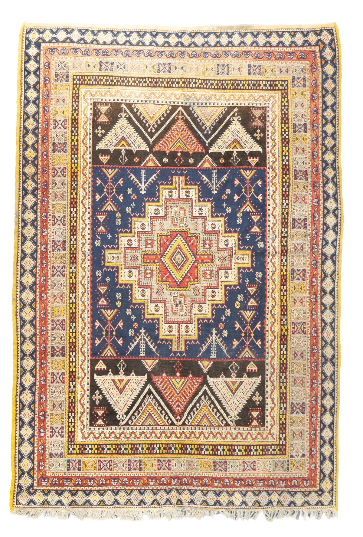 Antique Moroccan Rug 6'9'' x 9'8''