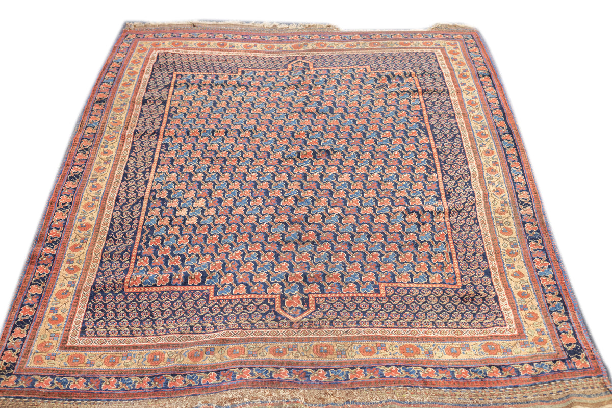 Antique Afshar Rug 5'4'' x 7'11''