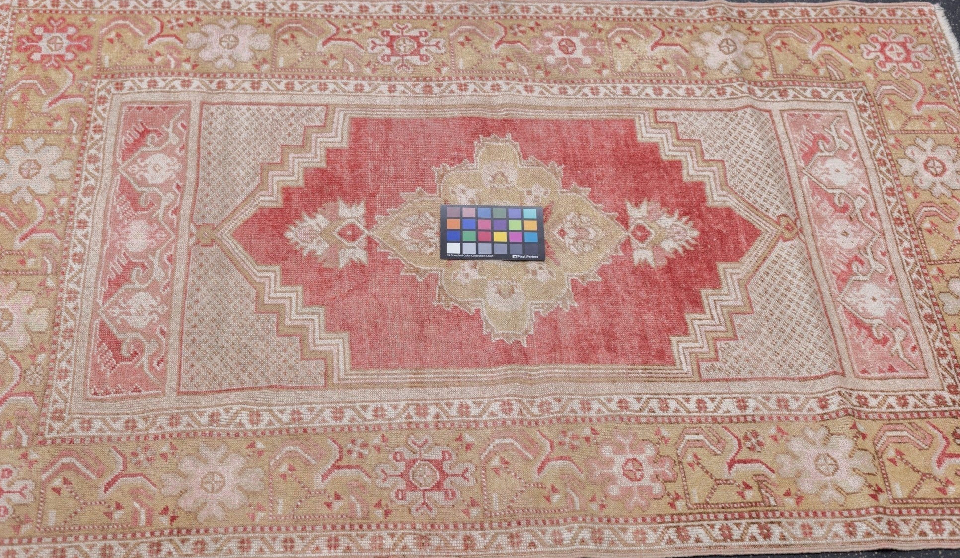 Antique Turkish Anatolian Rug 3'4'' x 5'3''