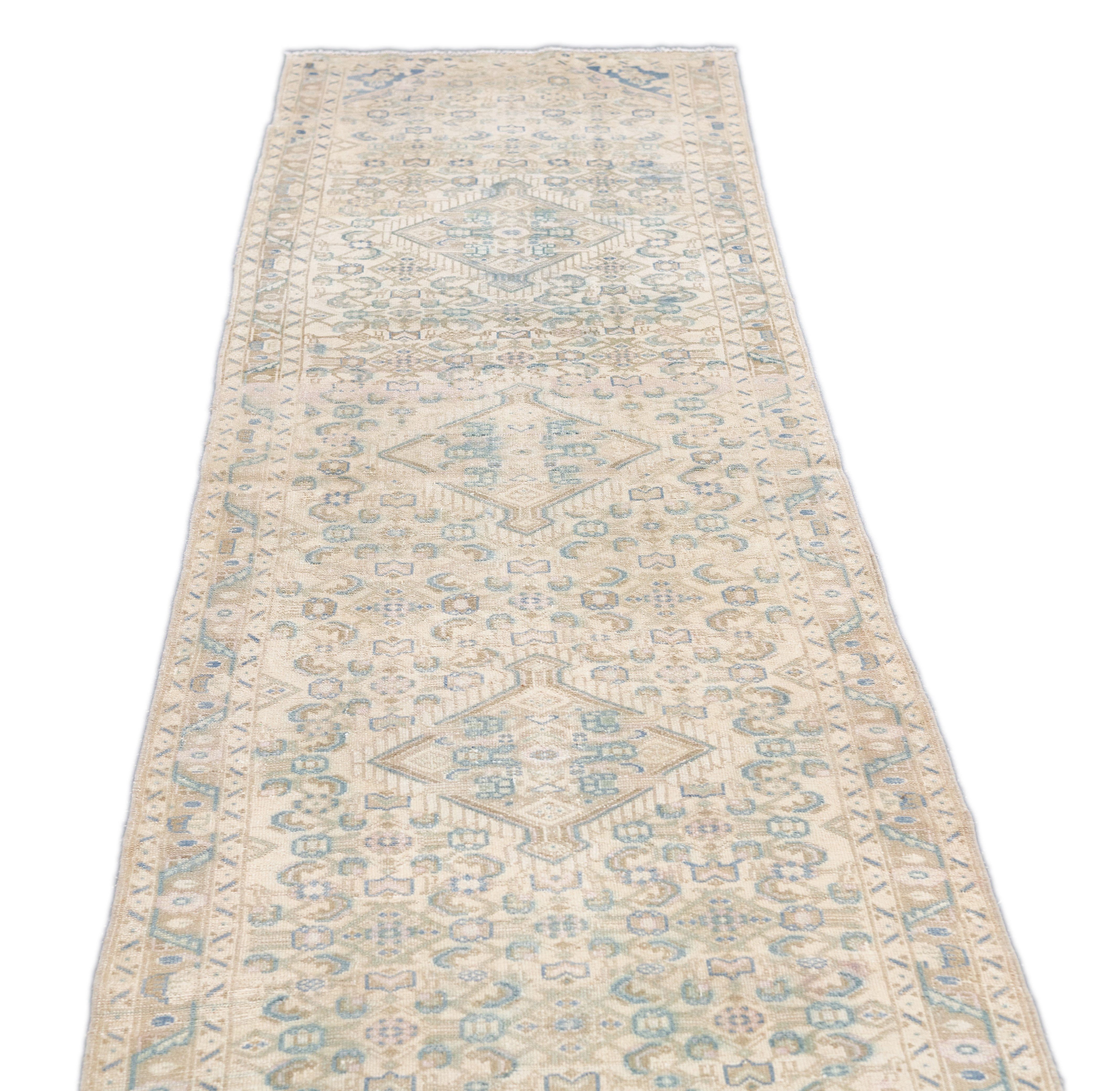 Antique Malayer Rug 2'10'' x 9'8''