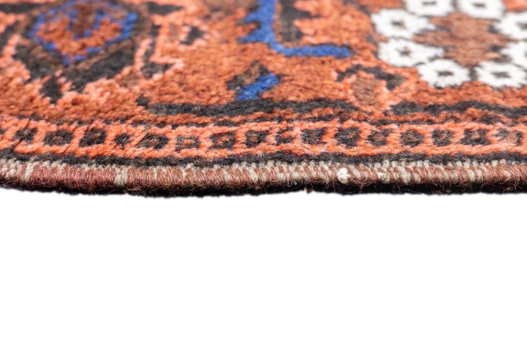 Antique Pictoral Afshar Rug 3'11'' x 7'2''