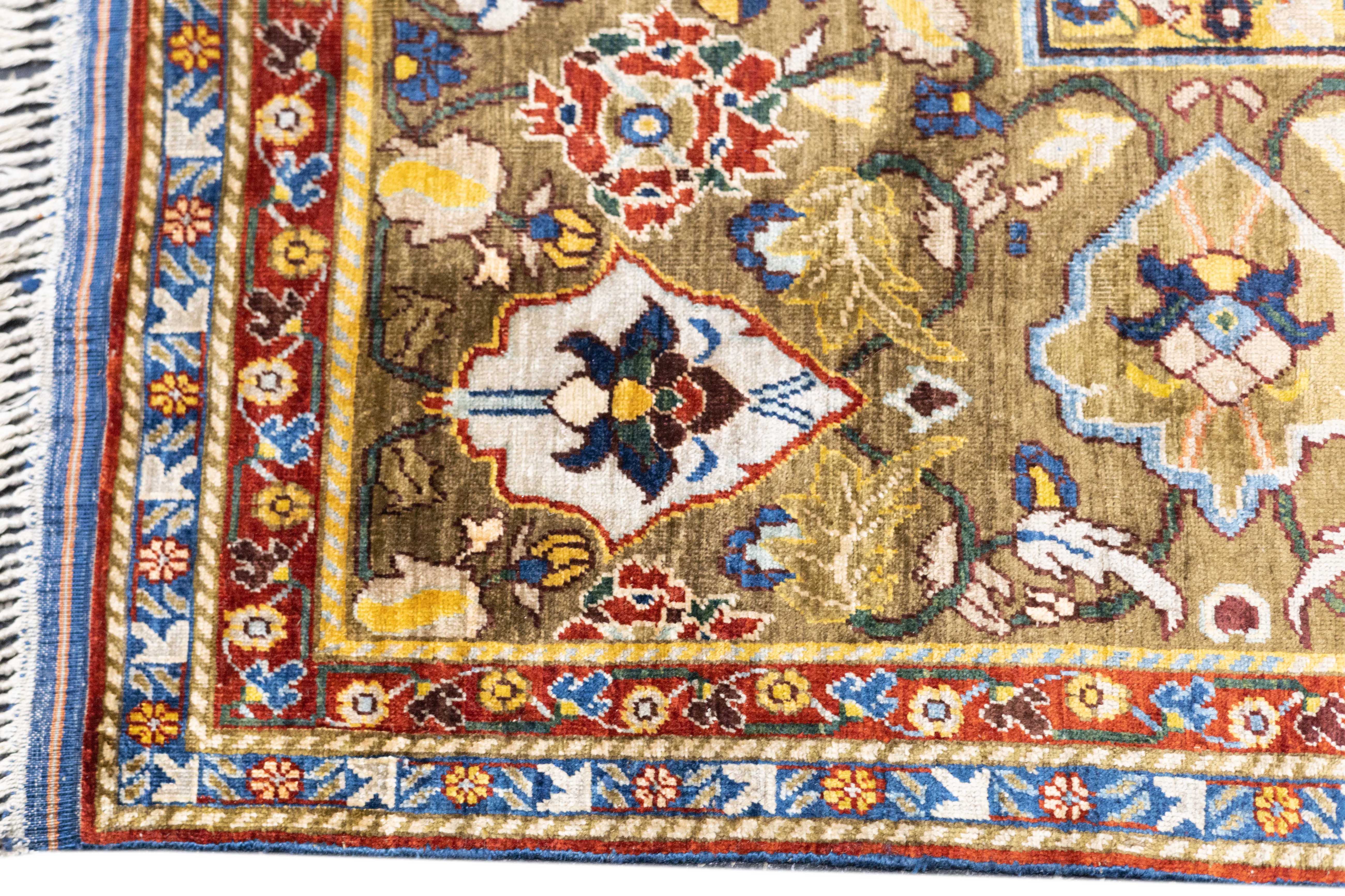 Extremely Fine Antique Silk Rug 4' 10" x 7' 3''