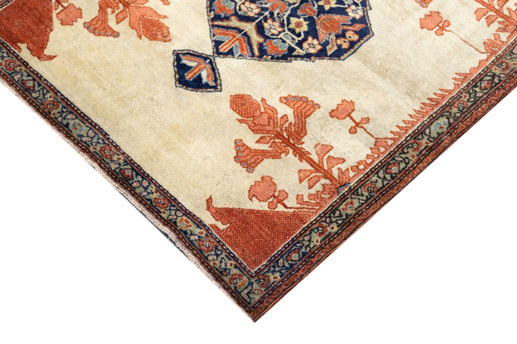 Antique Farahan Rug 2'9'' x 3'1''