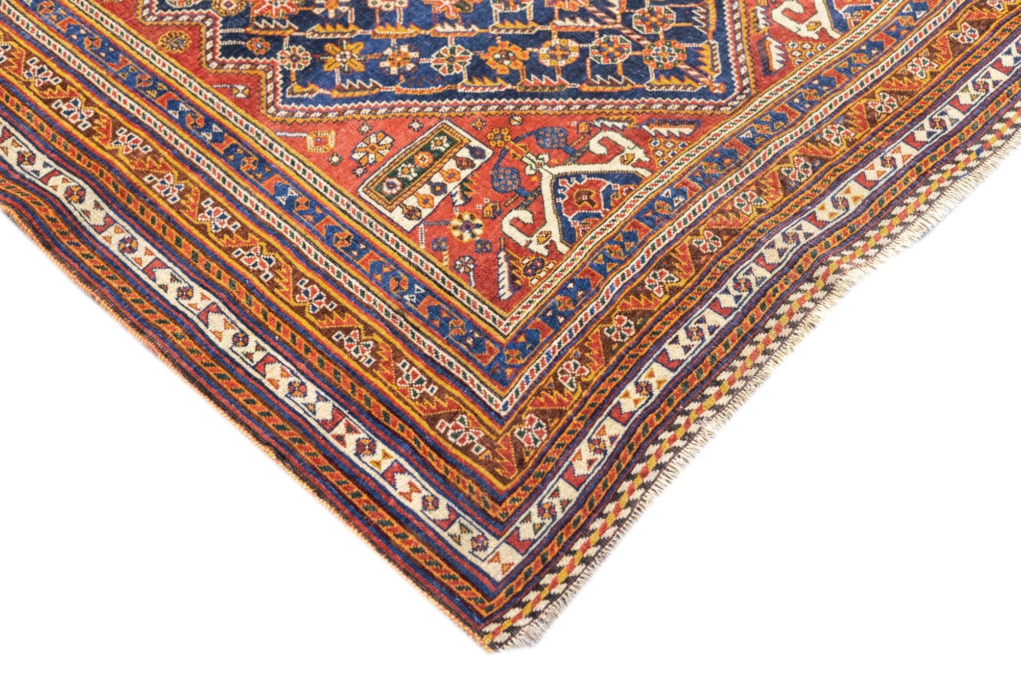 Antique Qashqai Rug 4'7'' x 7'2''
