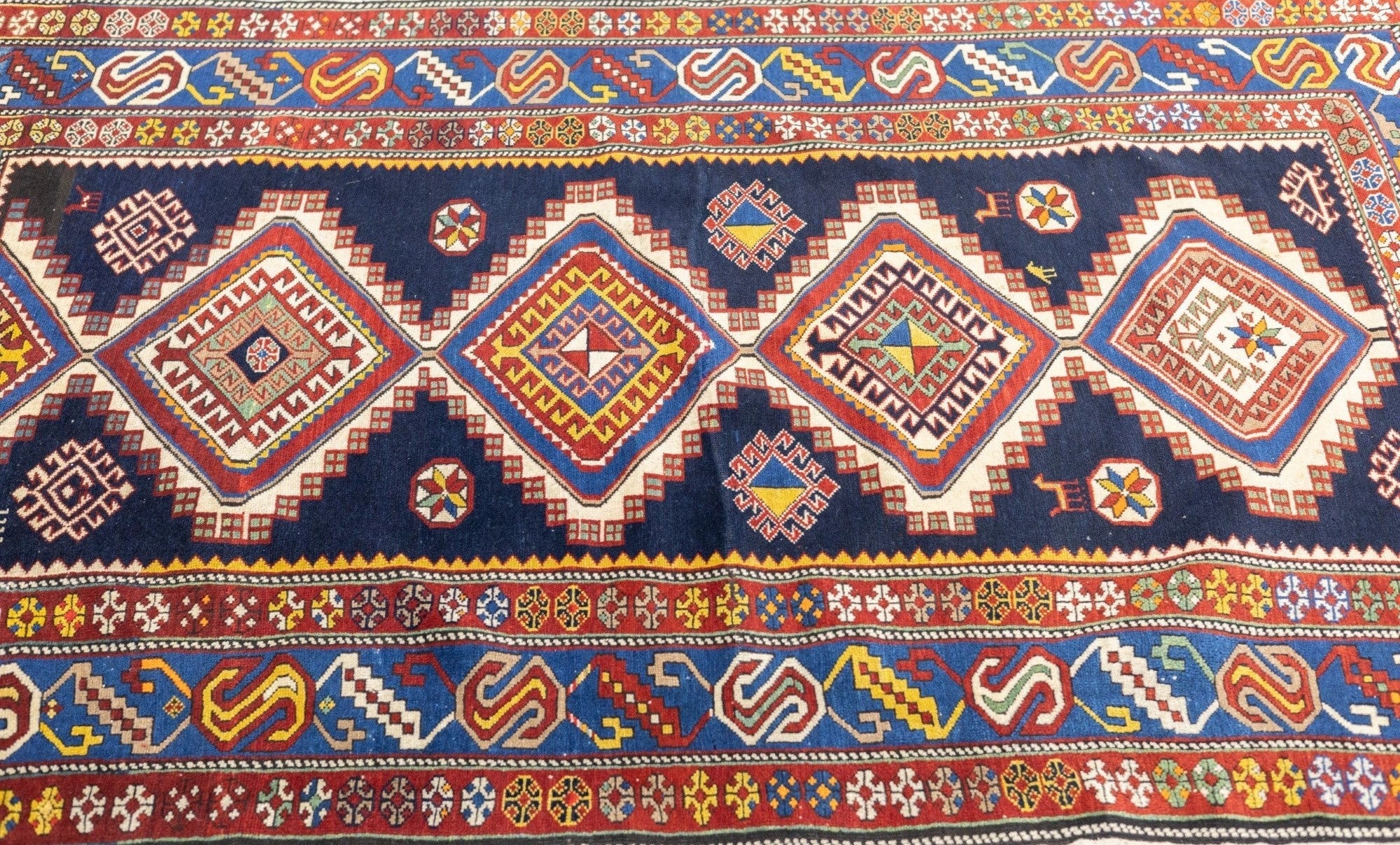 Antique Caucasian Shirvan Rug 3'11'' x 6'3''