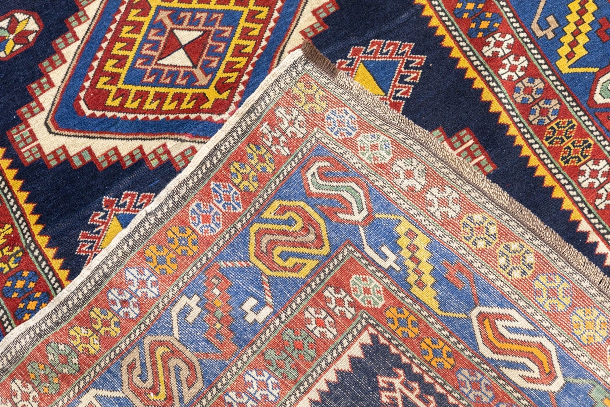 Antique Caucasian Shirvan Rug 3'11'' x 6'3''