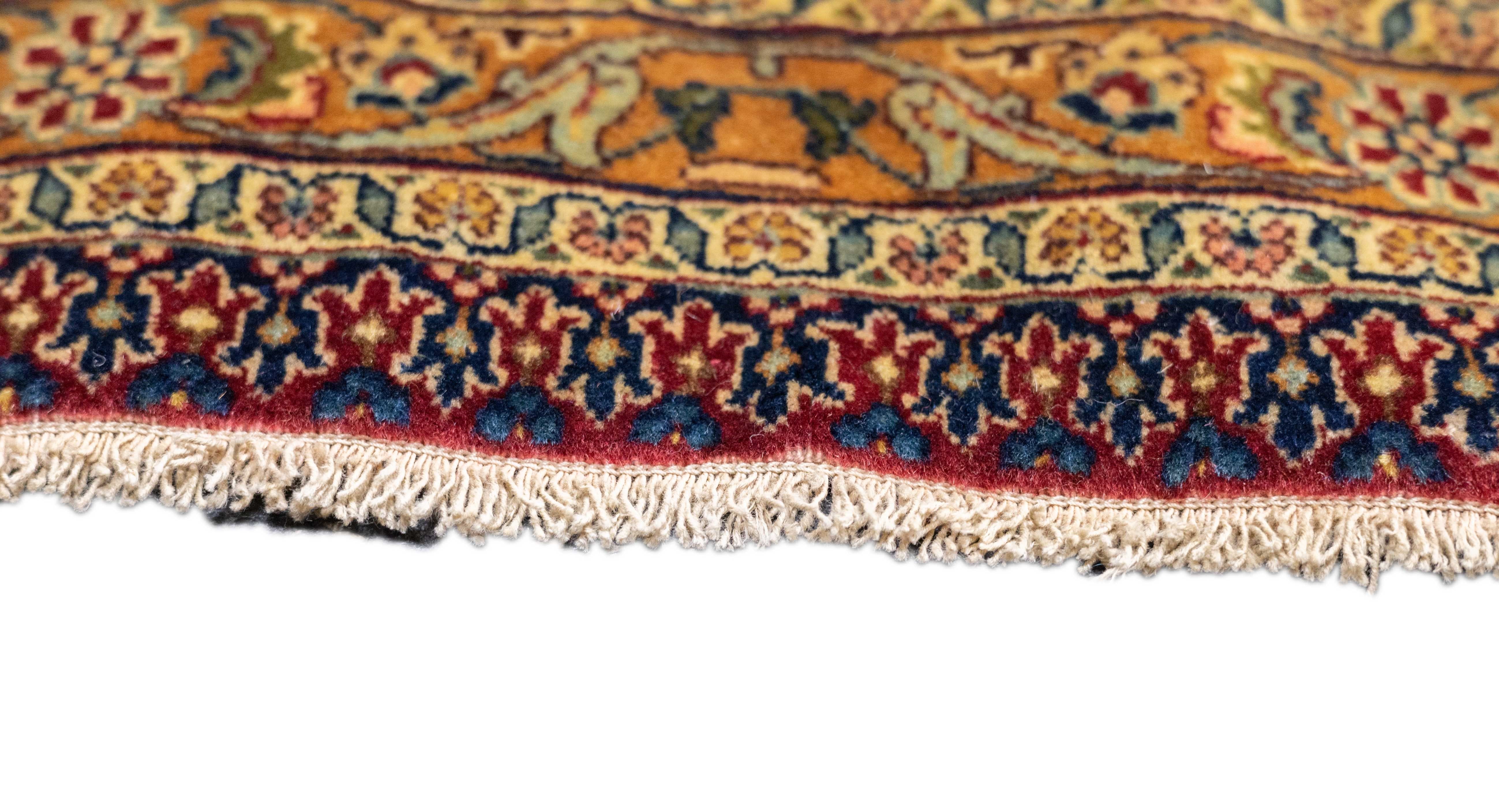 Antique Kashan Rug 6'5'' x 10'6''