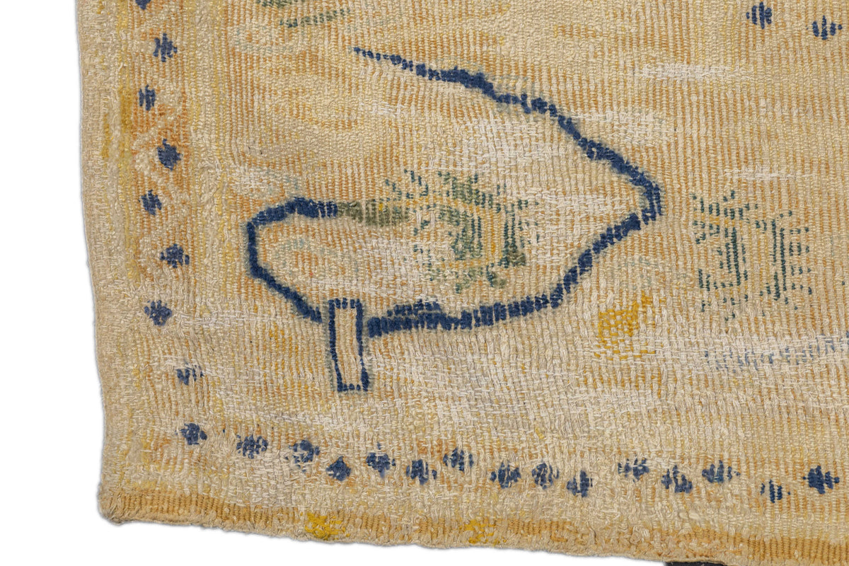 Antique Spanish Cuenca Rug 6'9'' x 9'9''
