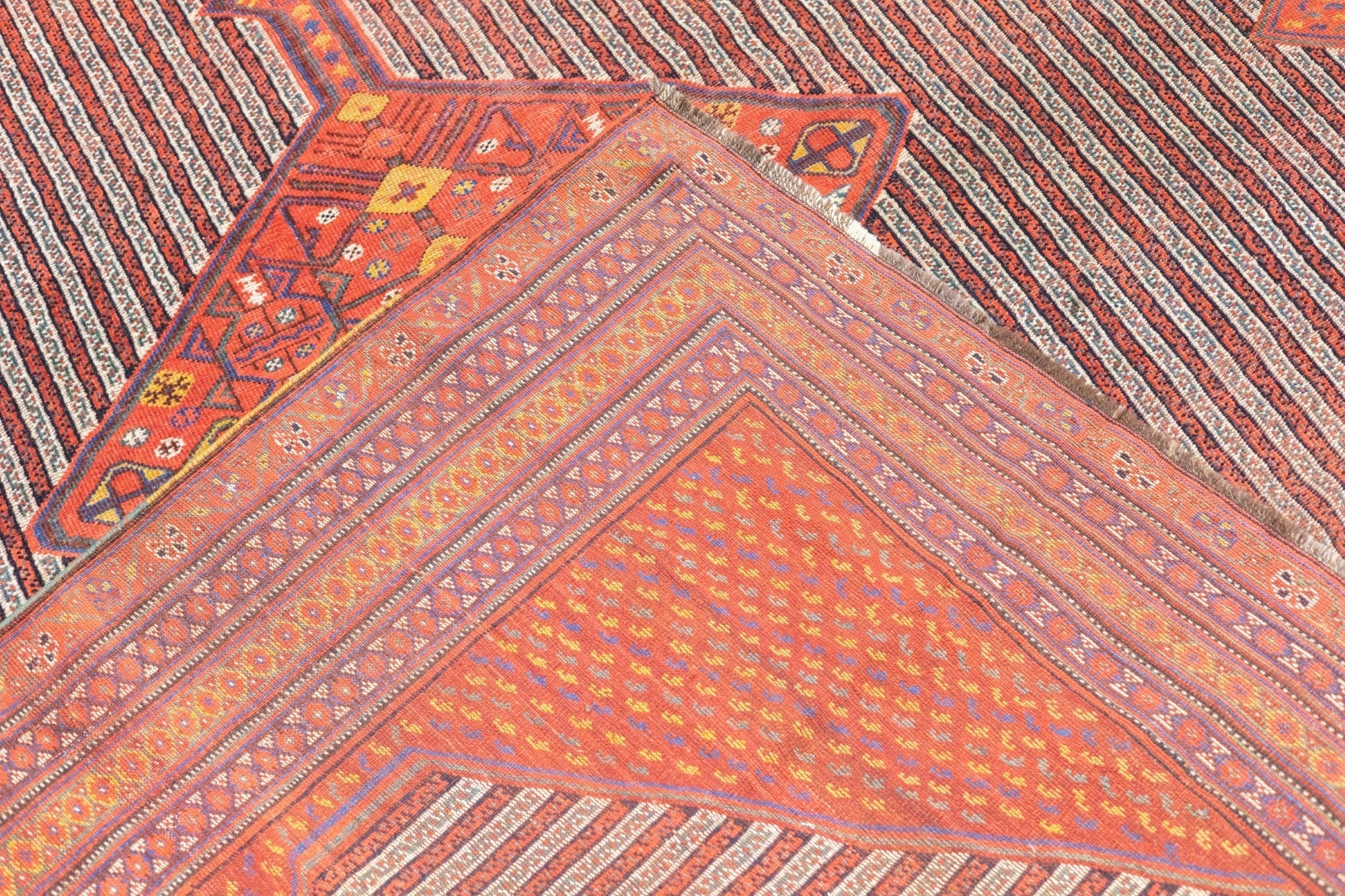 Antique Afshar Rug 7'3'' x 10'11''