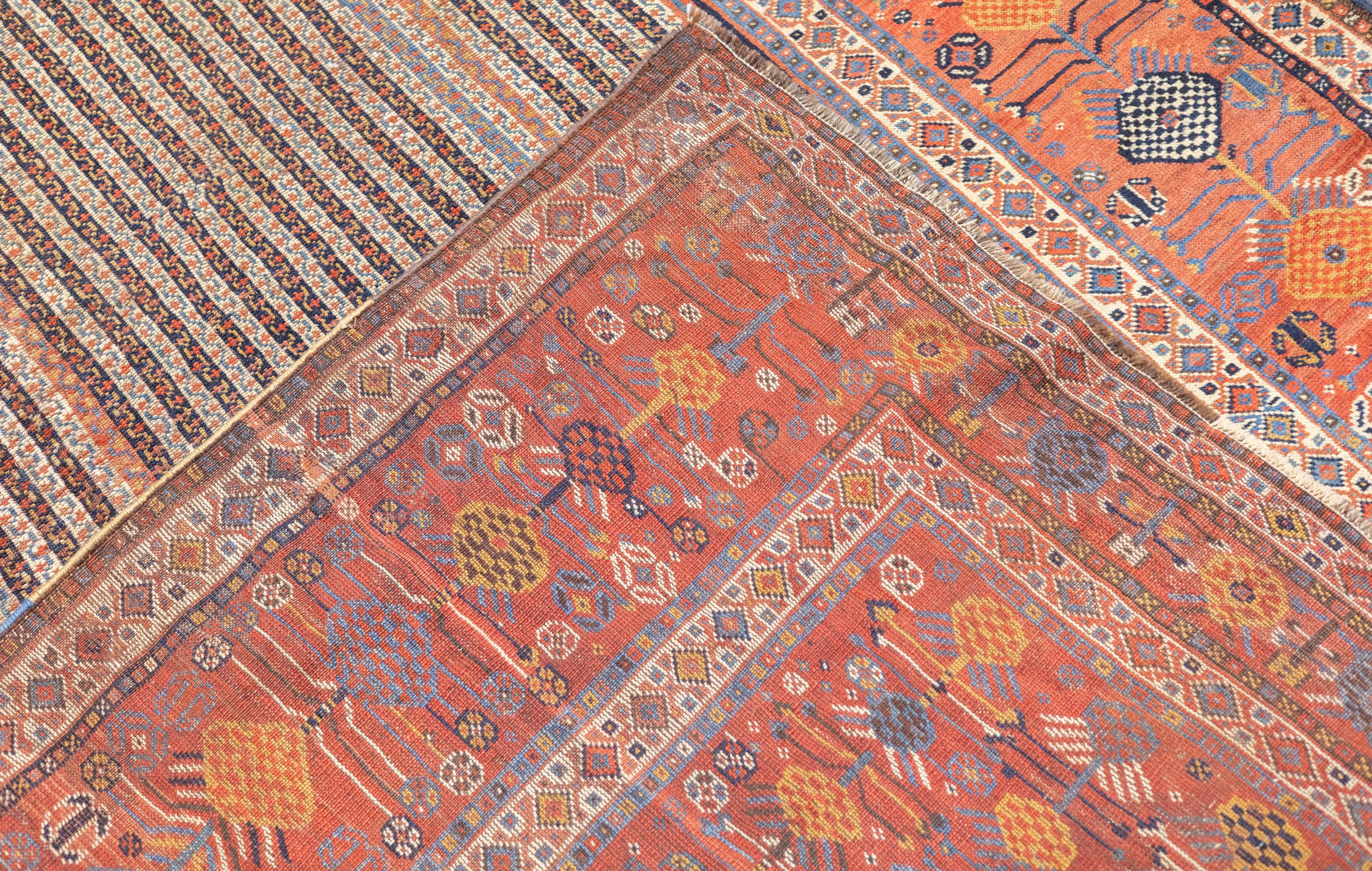Antique Khamseh Rug 6'4'' x 15'9''