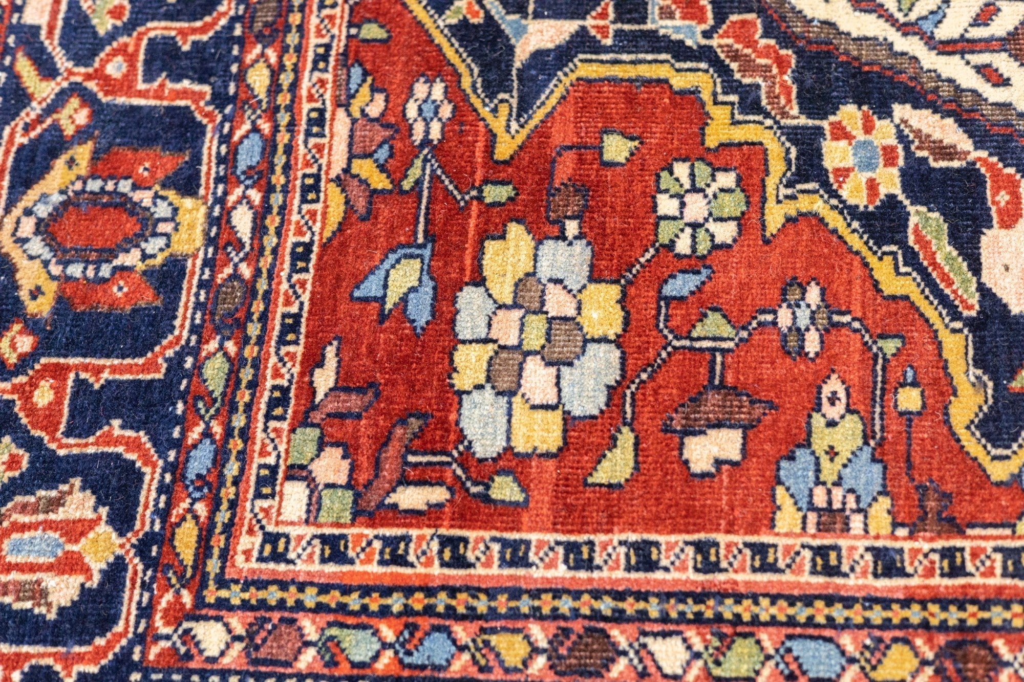 Antique Farahan Sarouk Rug 4'1'' x 6'0"