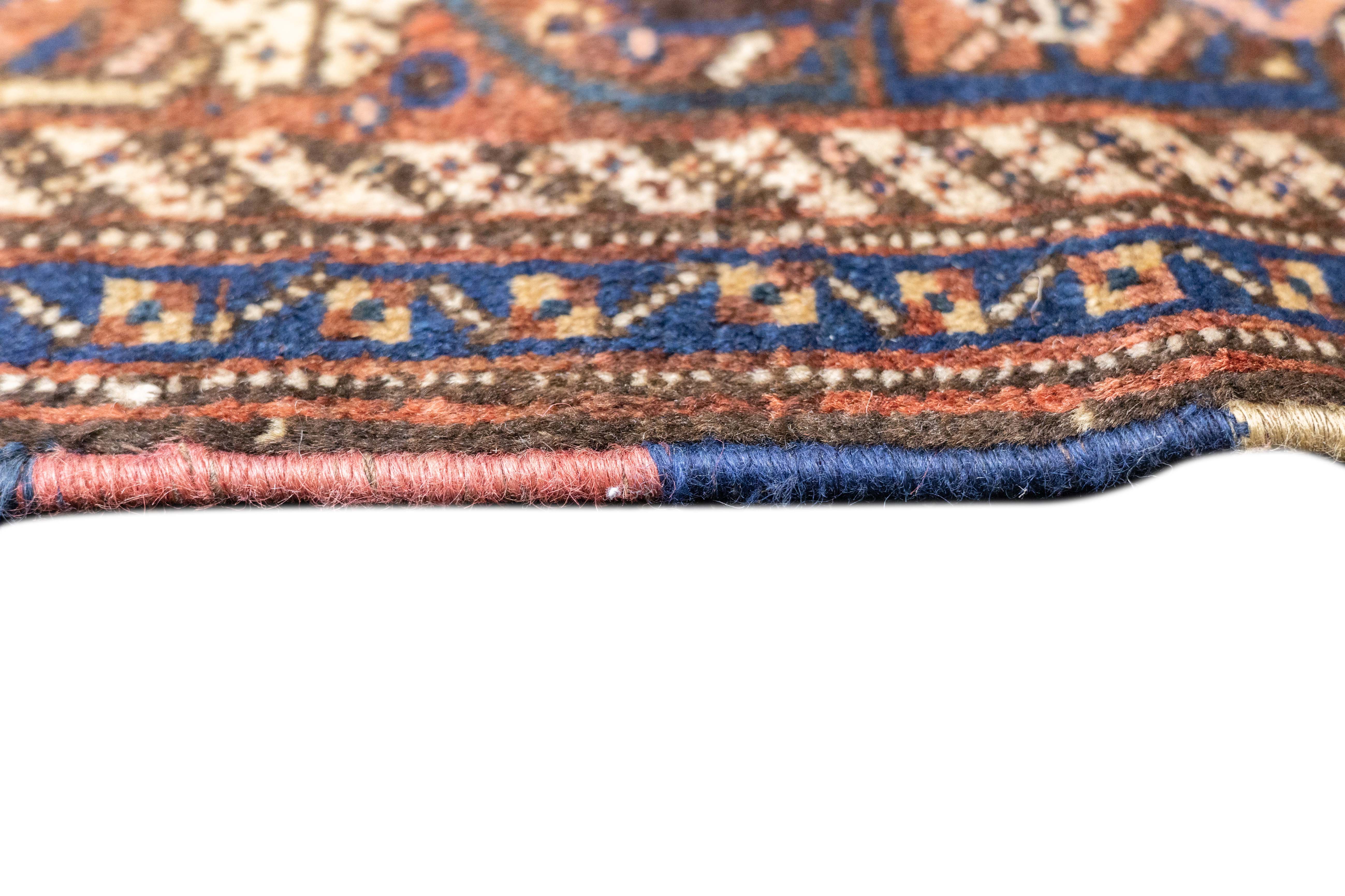 Antique Afshar Rug 5'2'' x 6'0"