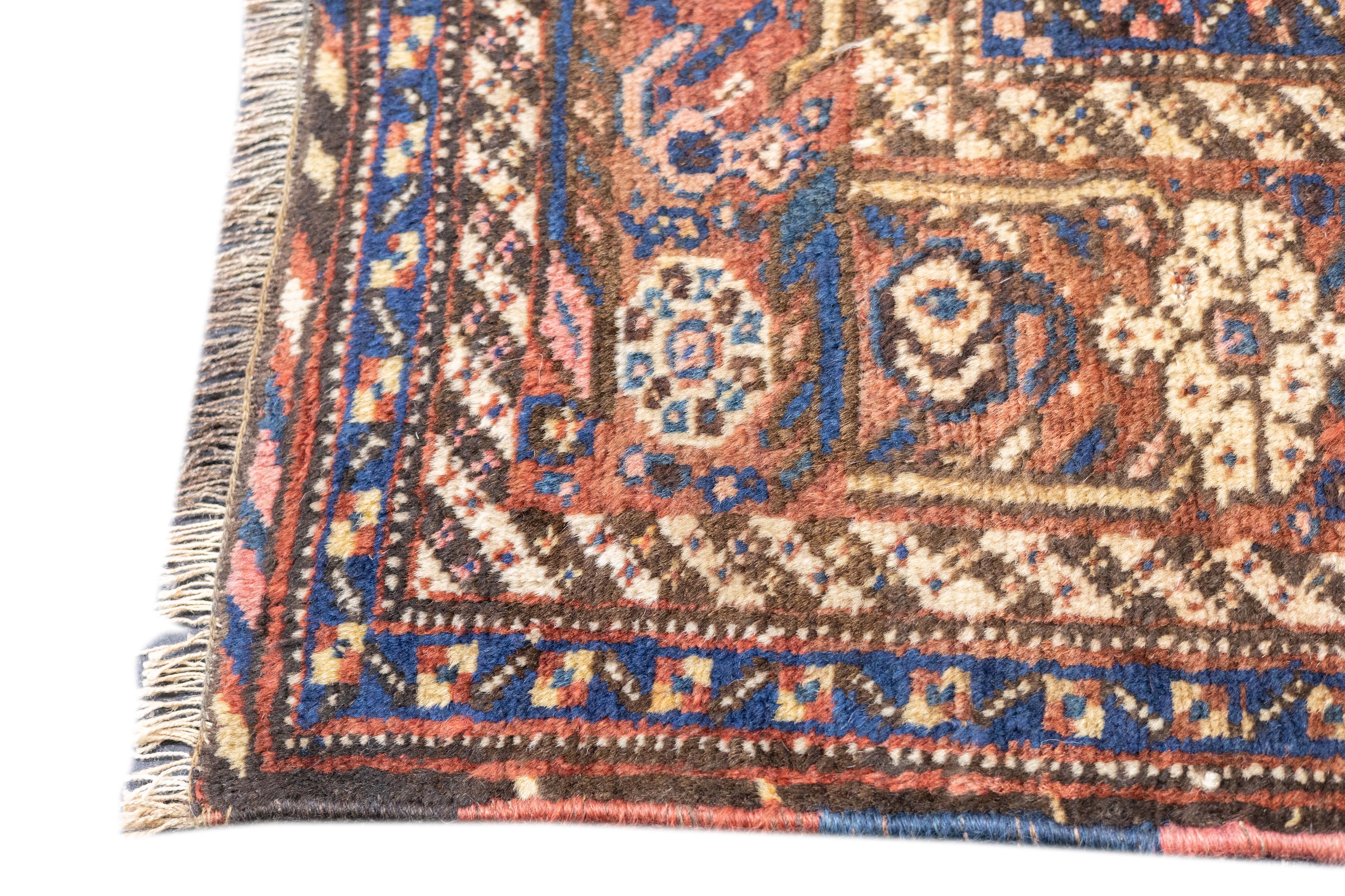 Antique Afshar Rug 5'2'' x 6'0"