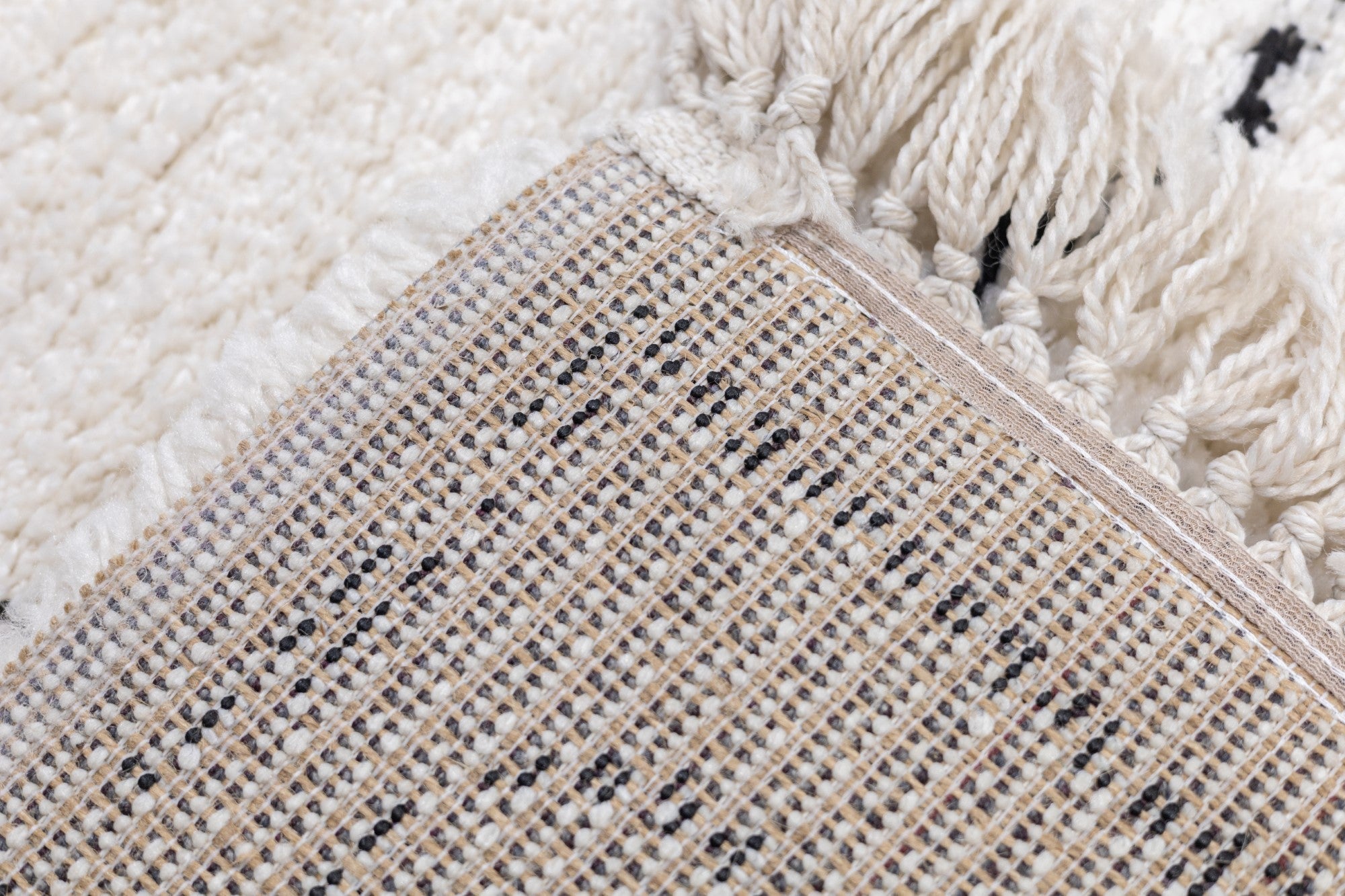 Vintage European Shag Rug 4'0" x 5'9''