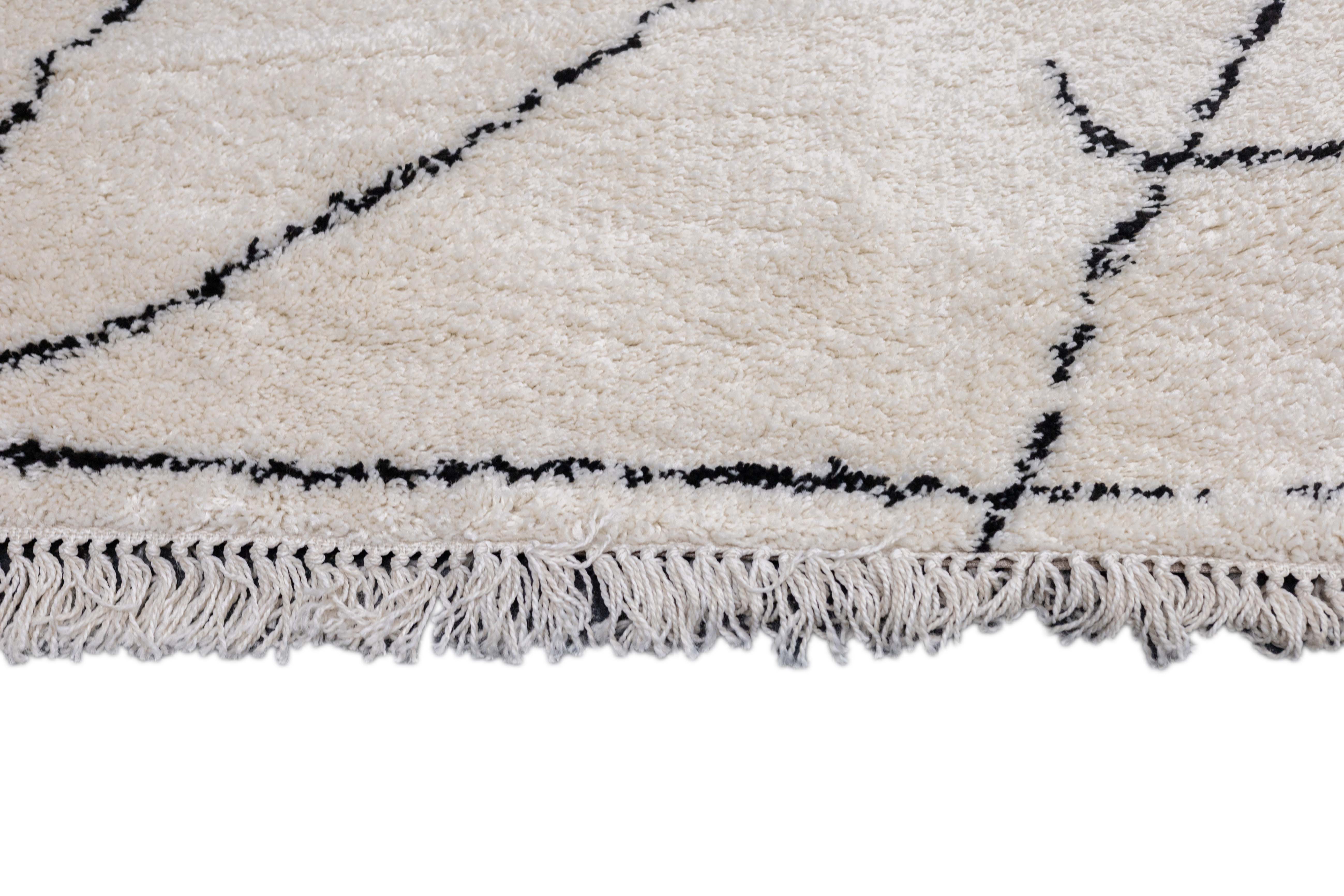 Vintage European Shag Rug 4'0" x 5'9''
